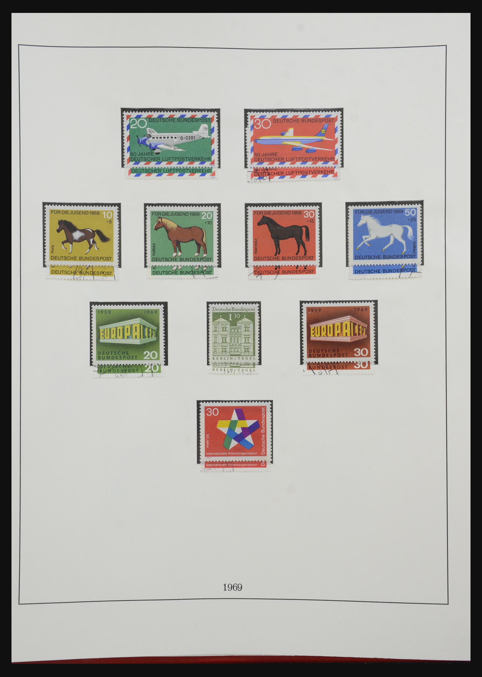 32283 044 - 32283 Bundespost 1949-2003.