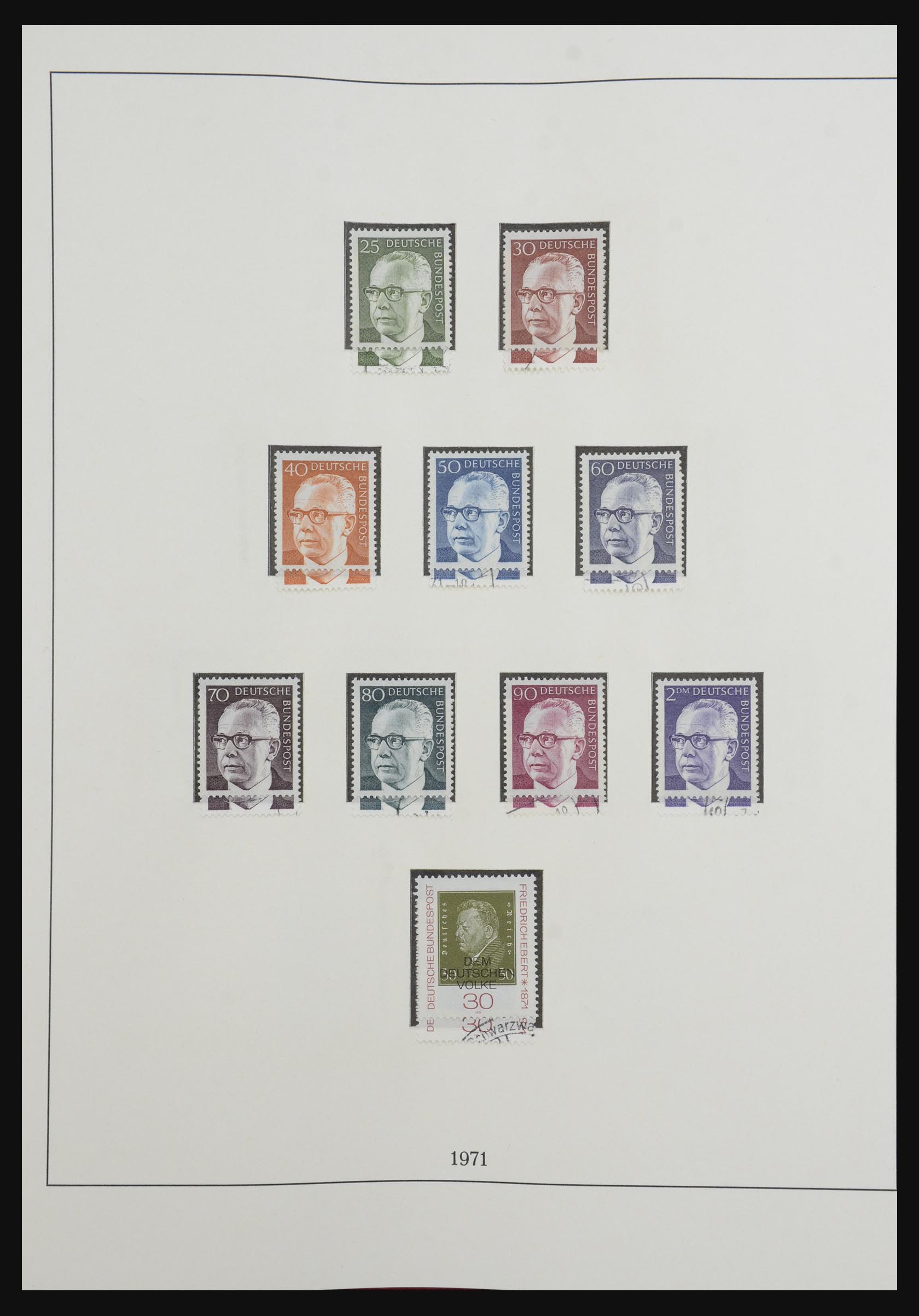 32283 052 - 32283 Bundespost 1949-2003.