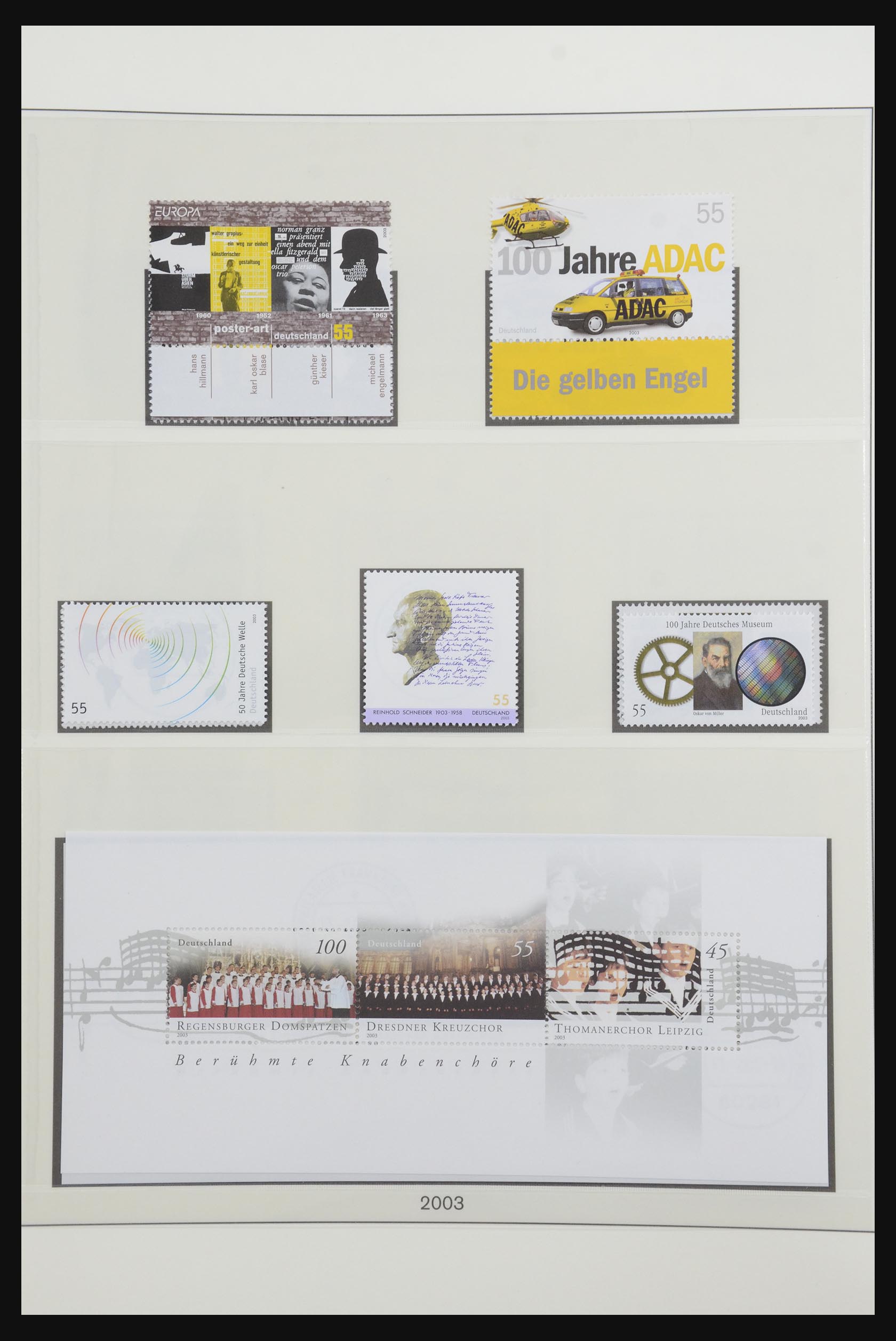 32283 445 - 32283 Bundespost 1949-2003.