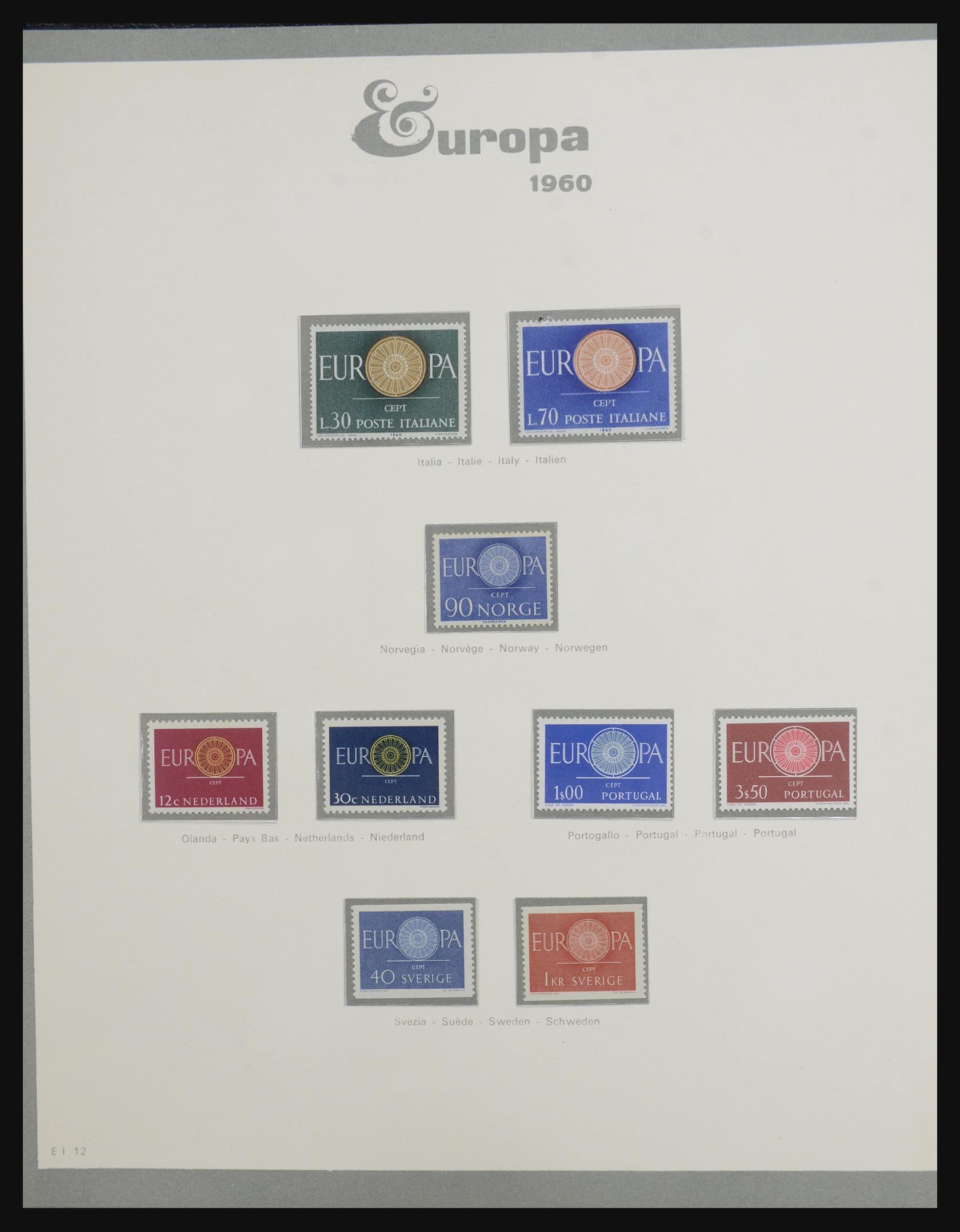 32289 0011 - 32289 Europa CEPT 1956-2001.