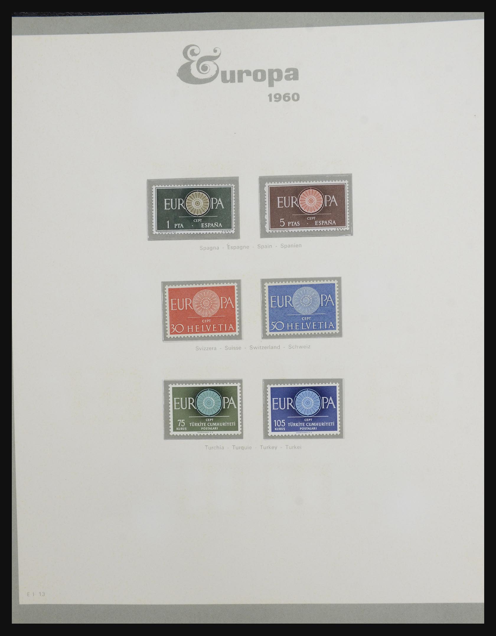 32289 0012 - 32289 Europa CEPT 1956-2001.