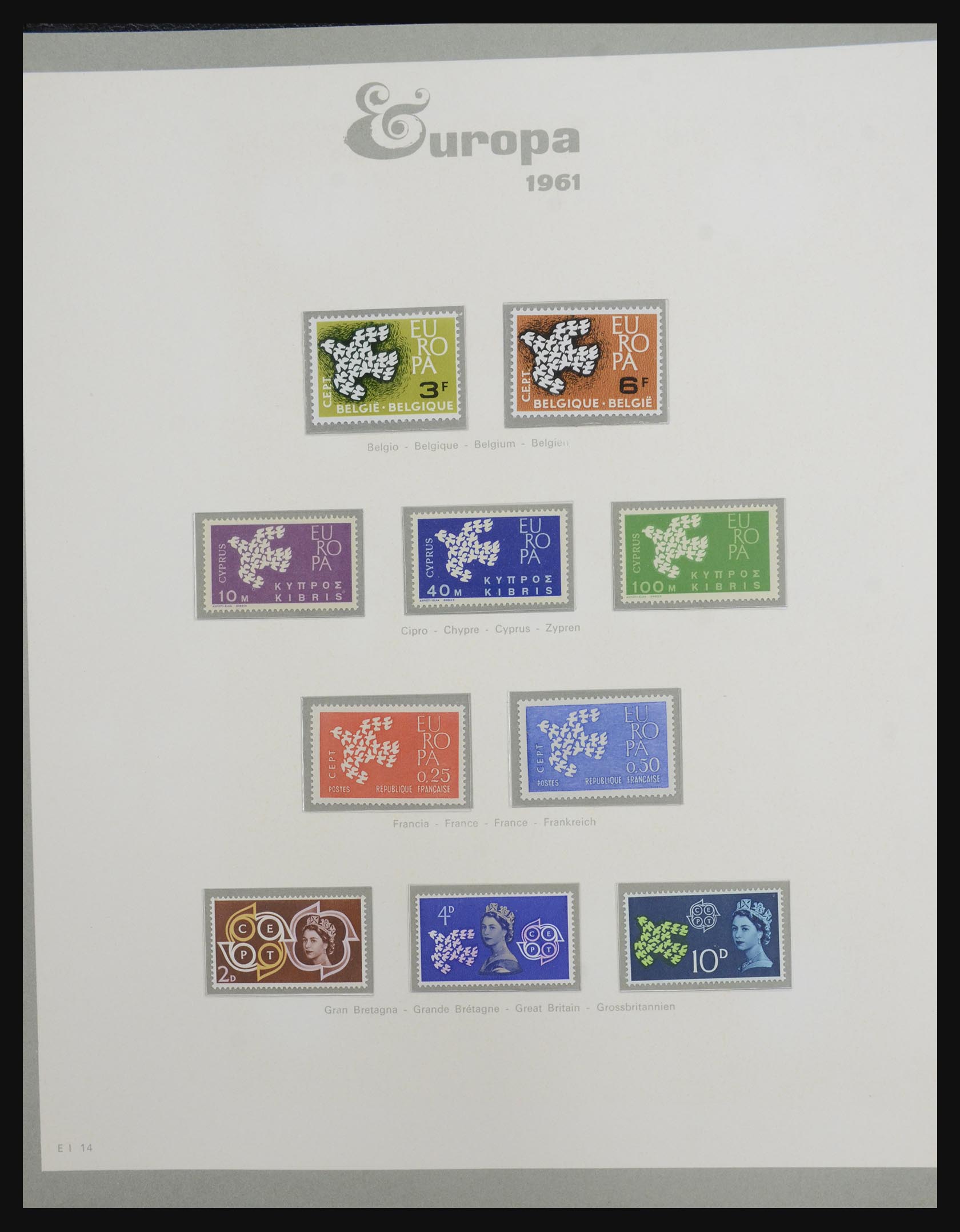 32289 0013 - 32289 Europa CEPT 1956-2001.