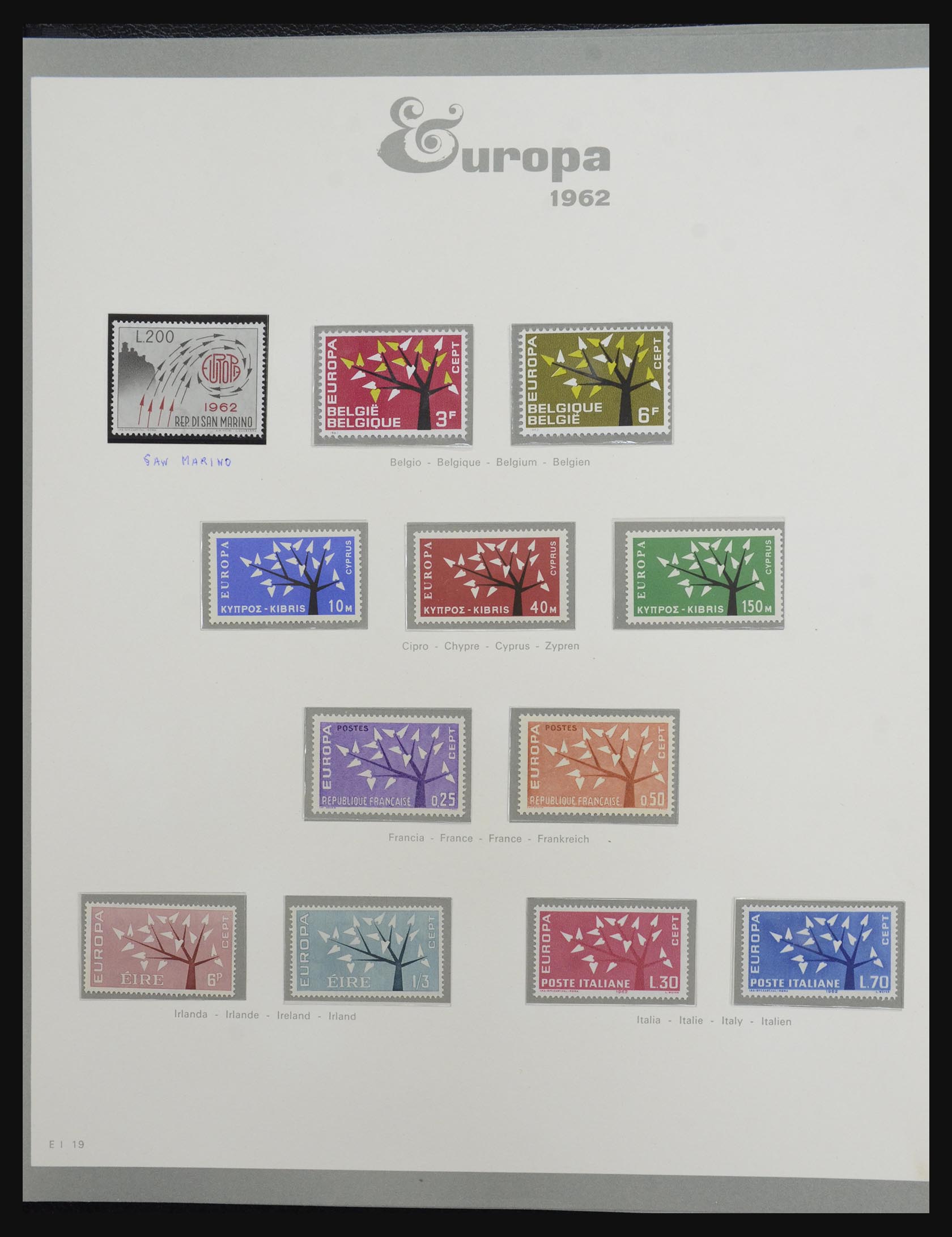 32289 0016 - 32289 Europa CEPT 1956-2001.