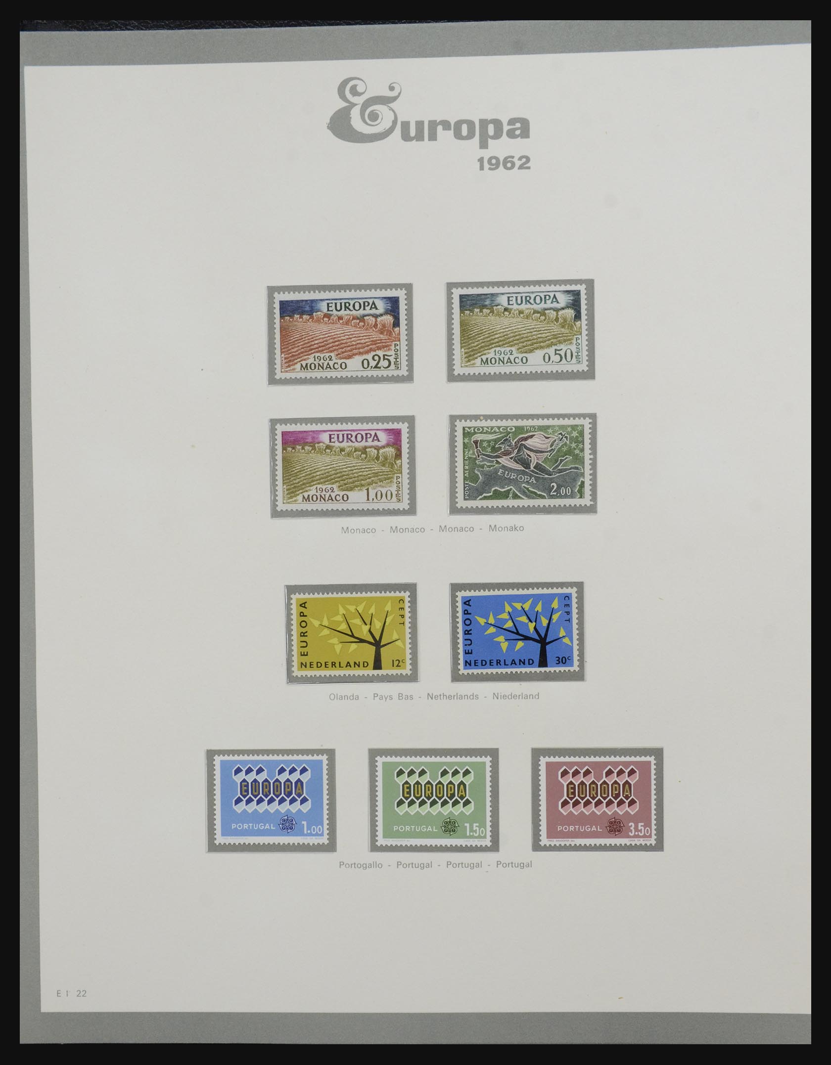 32289 0018 - 32289 Europa CEPT 1956-2001.