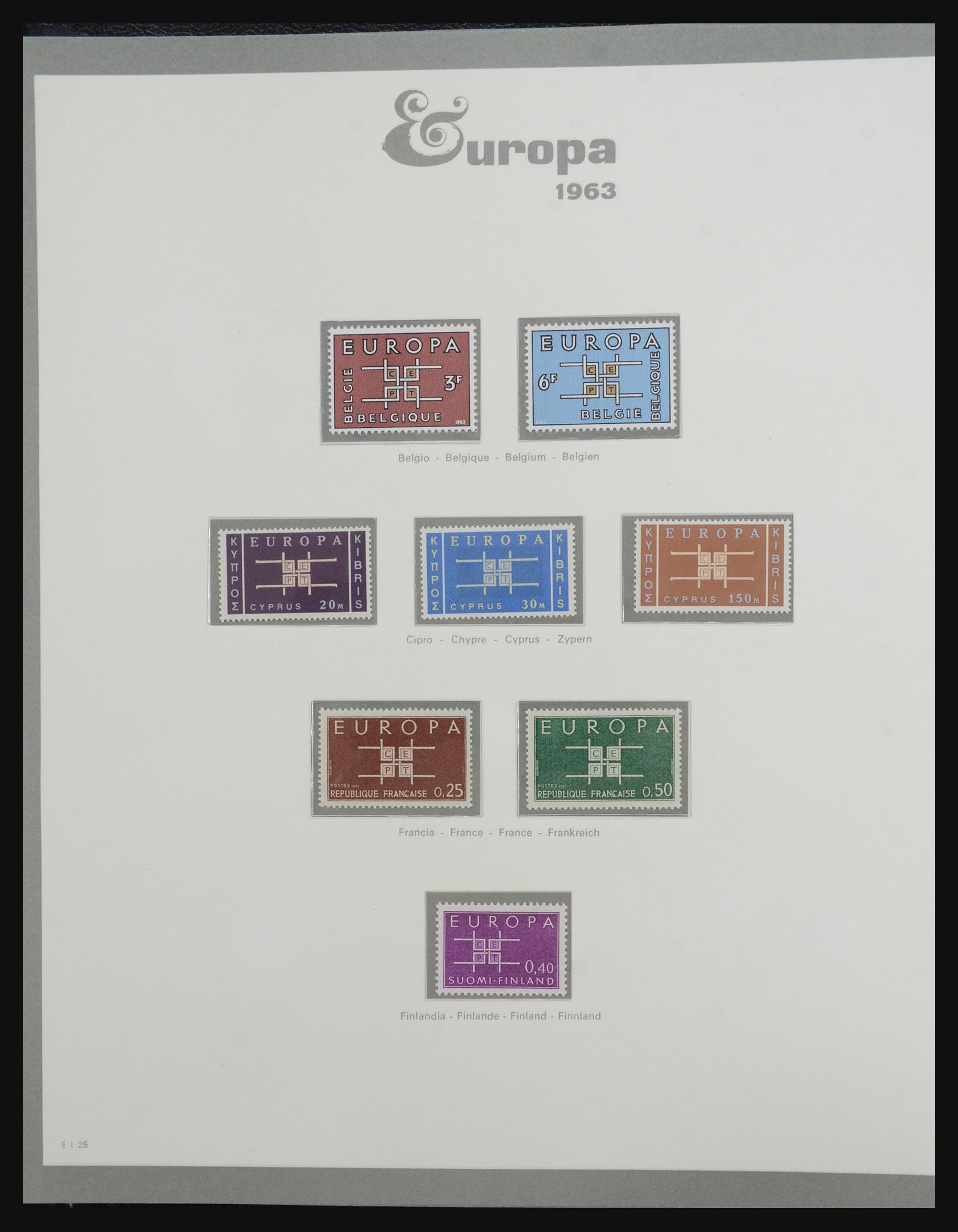 32289 0020 - 32289 Europa CEPT 1956-2001.