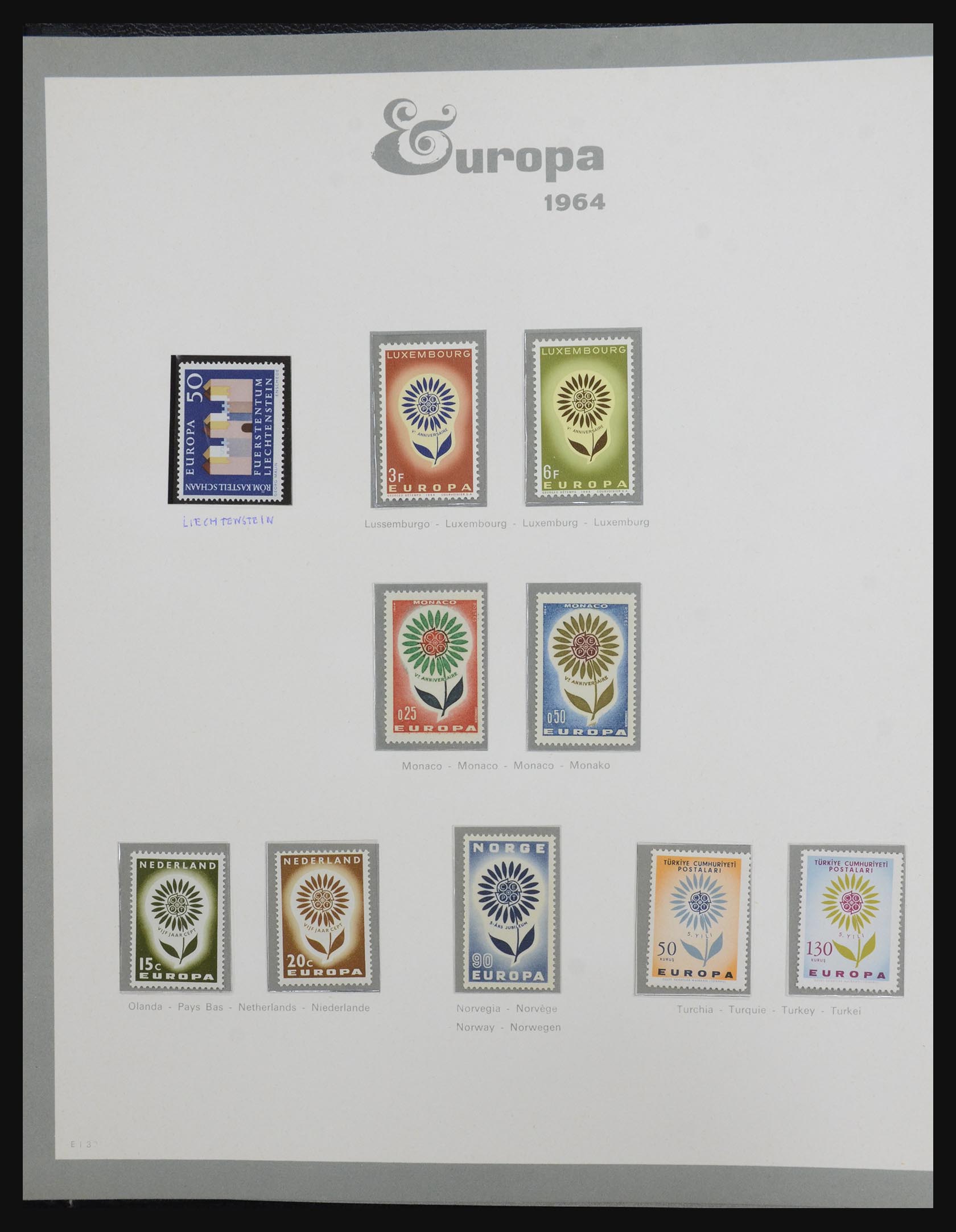32289 0026 - 32289 Europa CEPT 1956-2001.