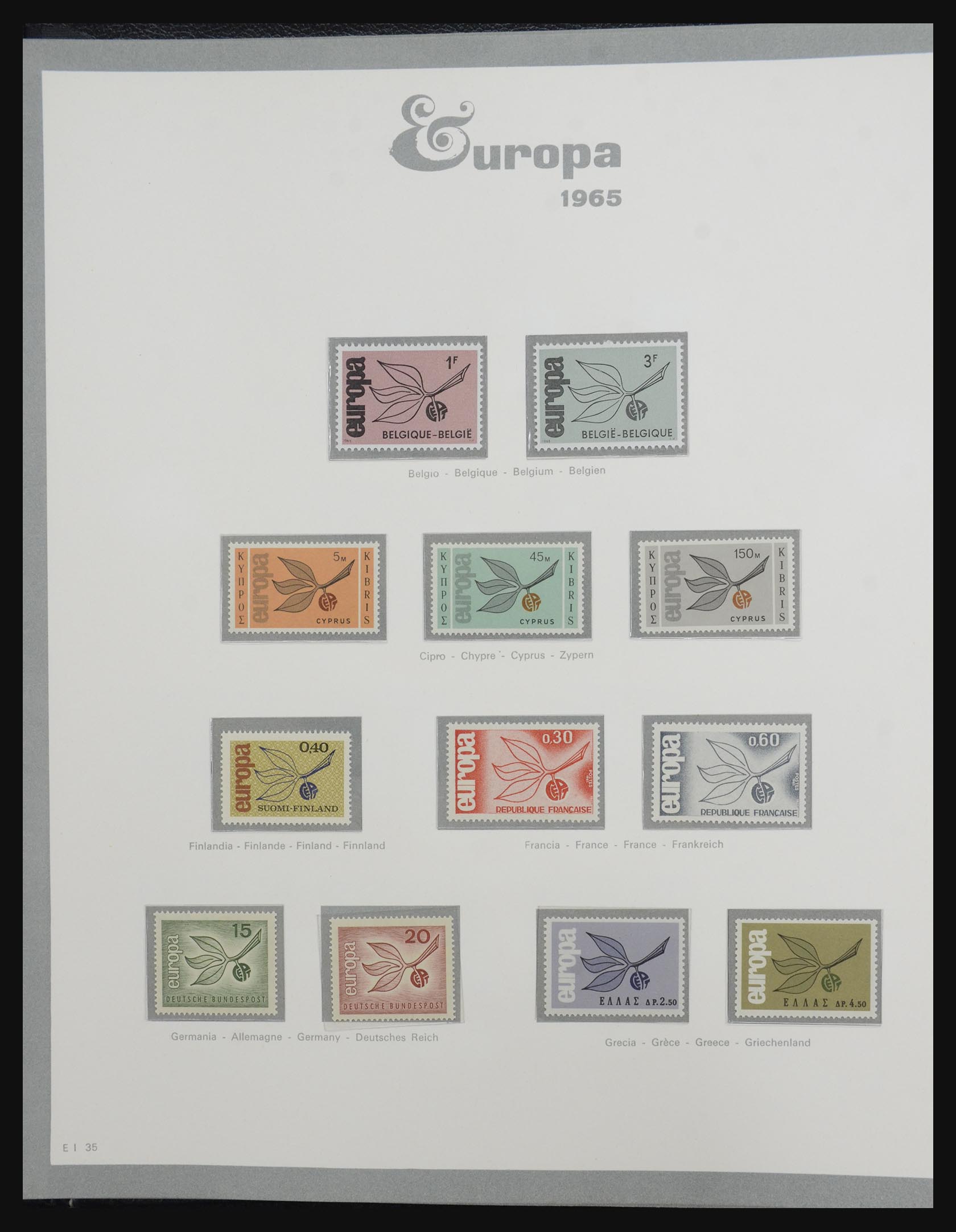 32289 0028 - 32289 Europa CEPT 1956-2001.