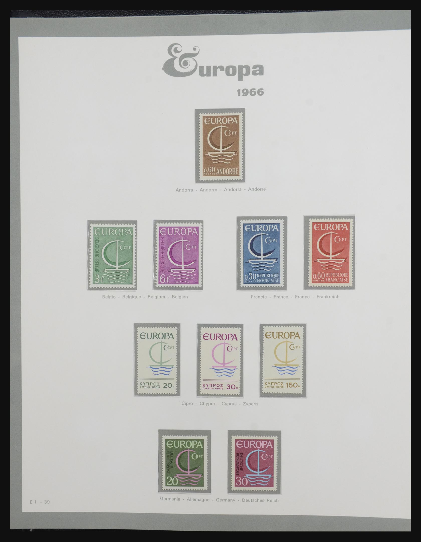 32289 0031 - 32289 Europa CEPT 1956-2001.
