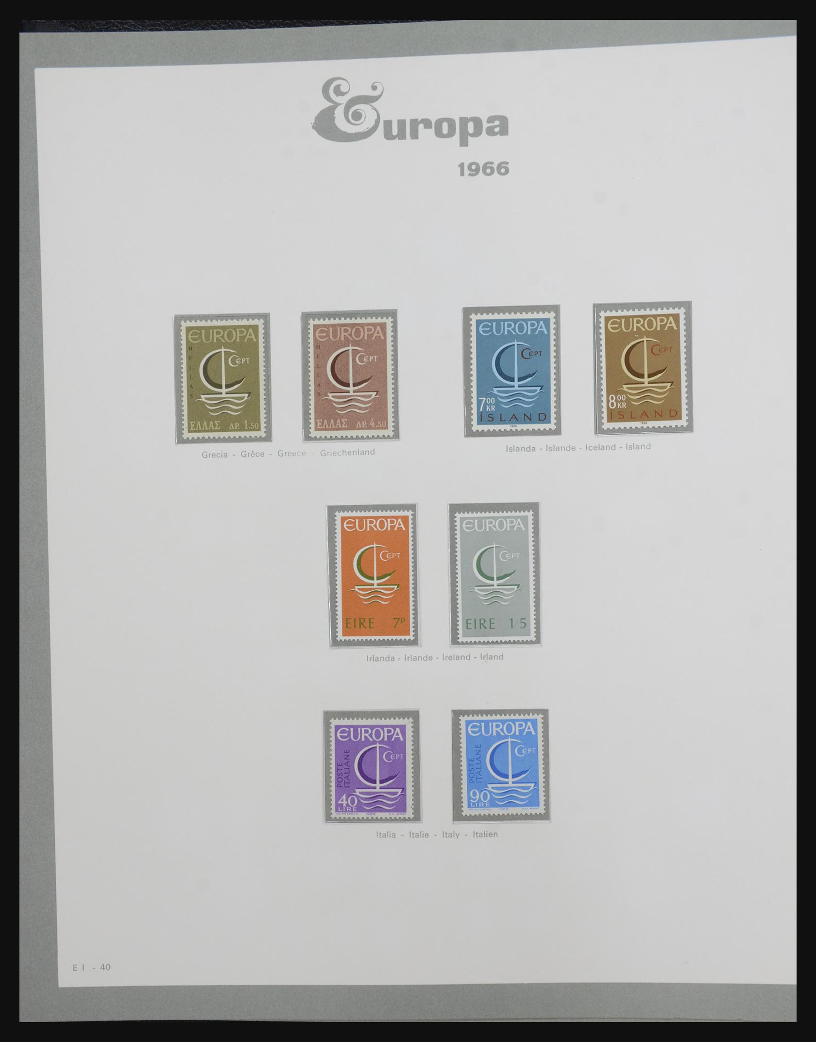 32289 0032 - 32289 Europa CEPT 1956-2001.