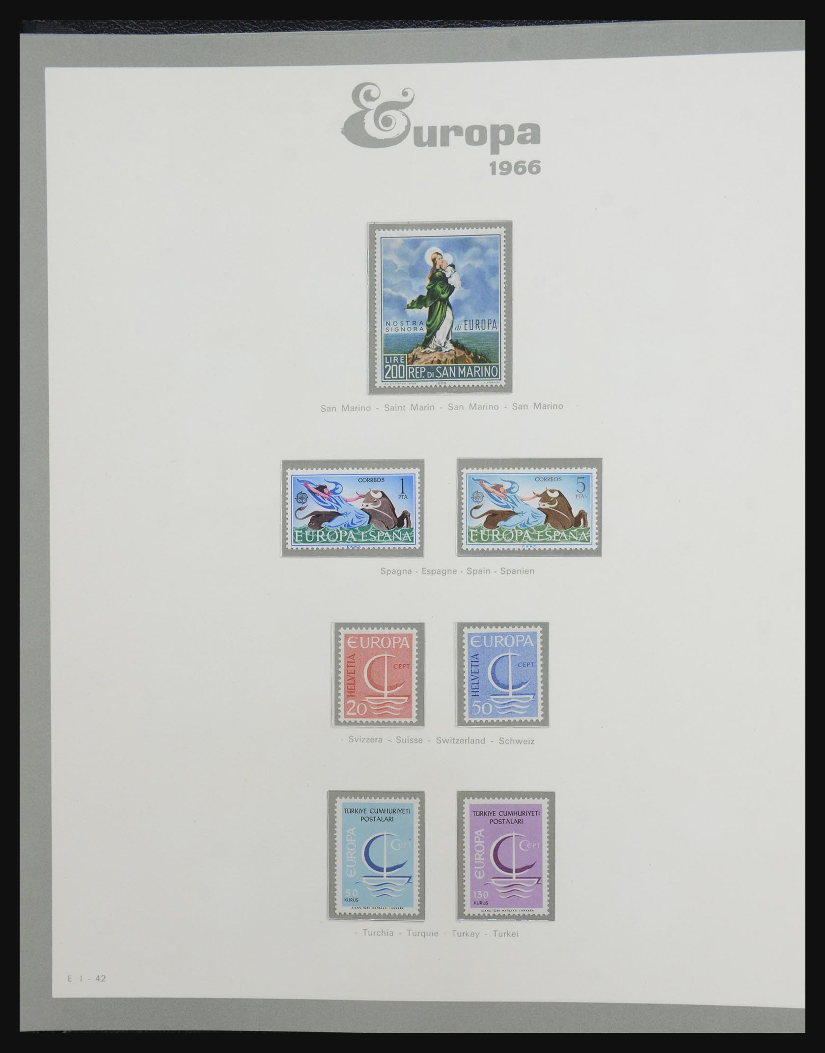 32289 0033 - 32289 Europa CEPT 1956-2001.