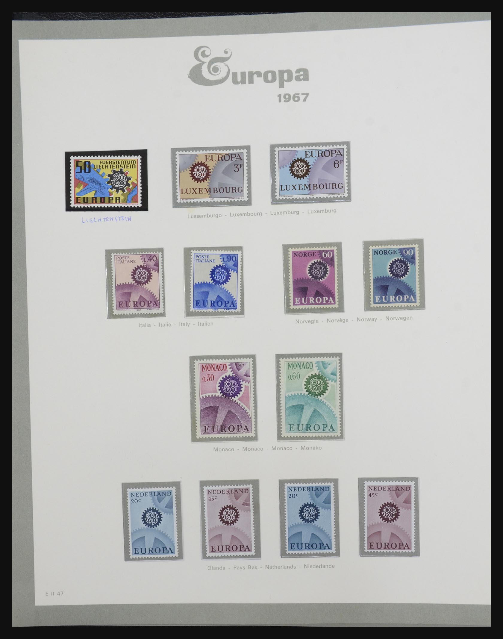 32289 0037 - 32289 Europa CEPT 1956-2001.