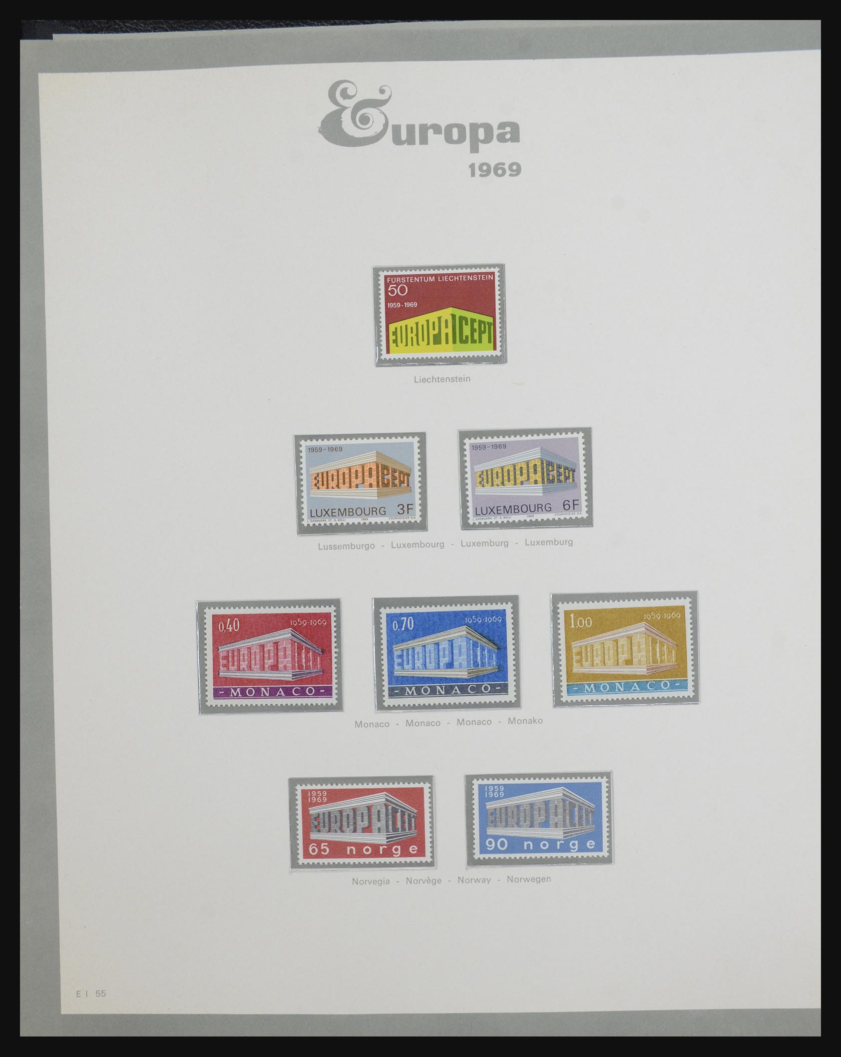 32289 0045 - 32289 Europa CEPT 1956-2001.