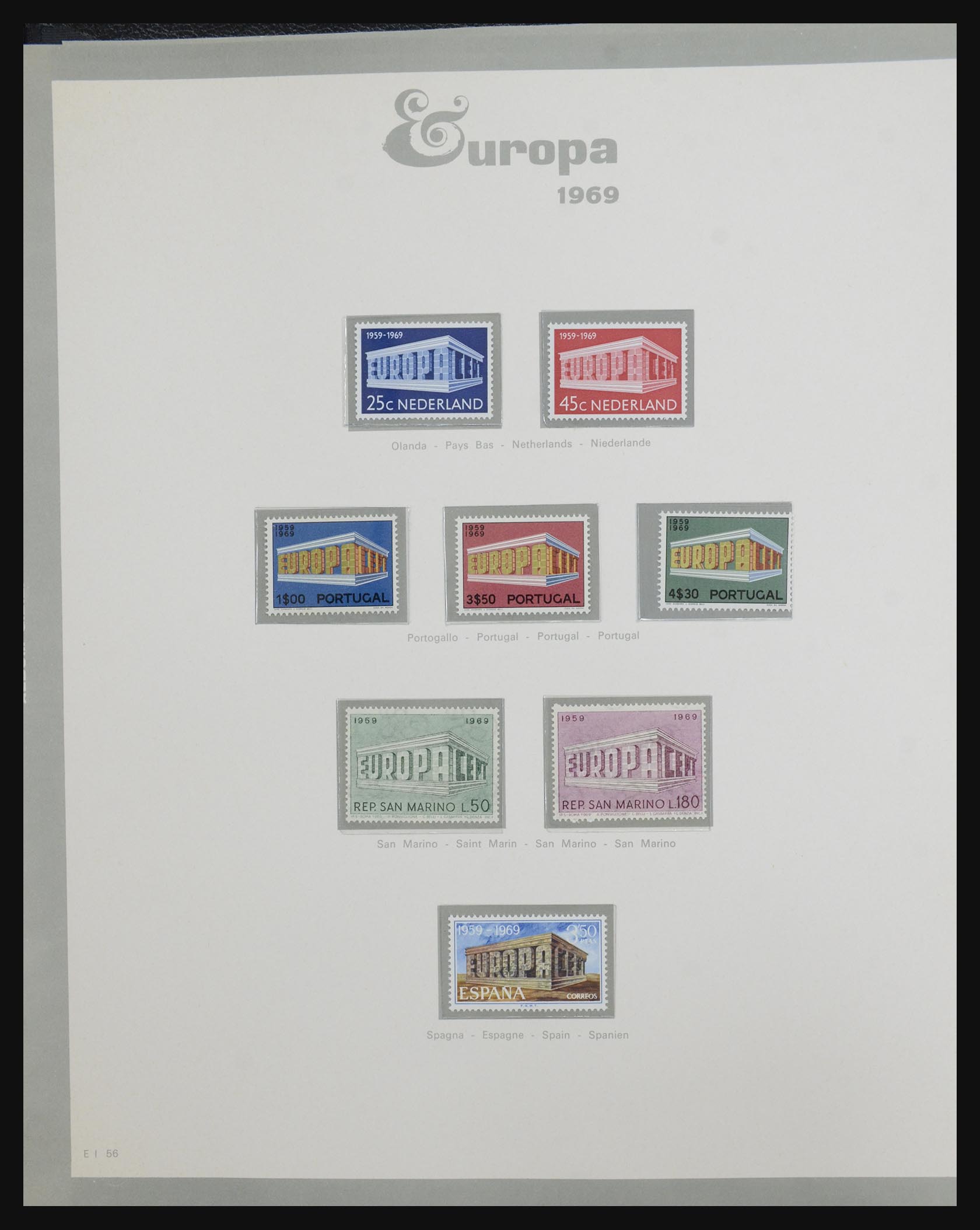 32289 0046 - 32289 Europa CEPT 1956-2001.