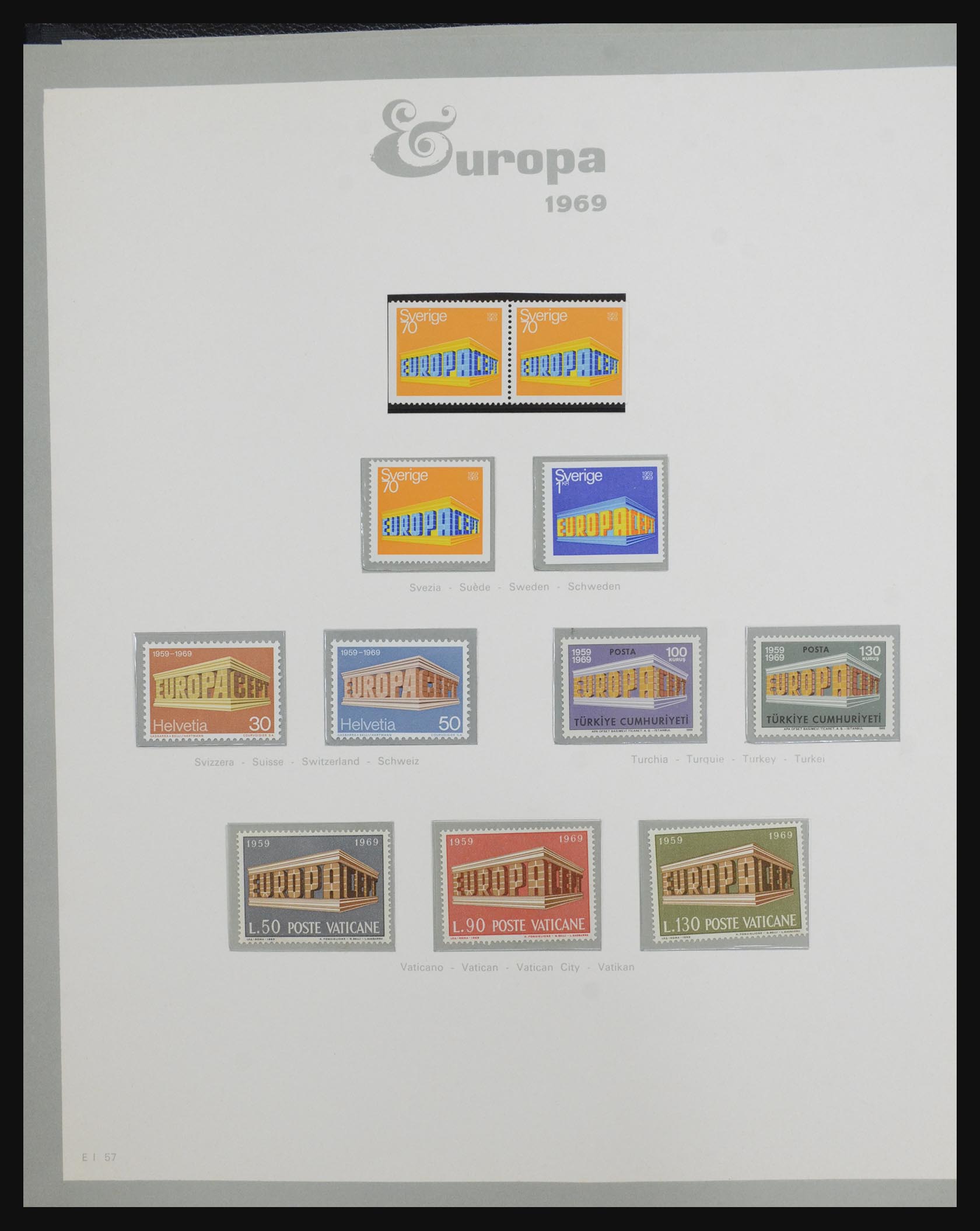 32289 0047 - 32289 Europa CEPT 1956-2001.