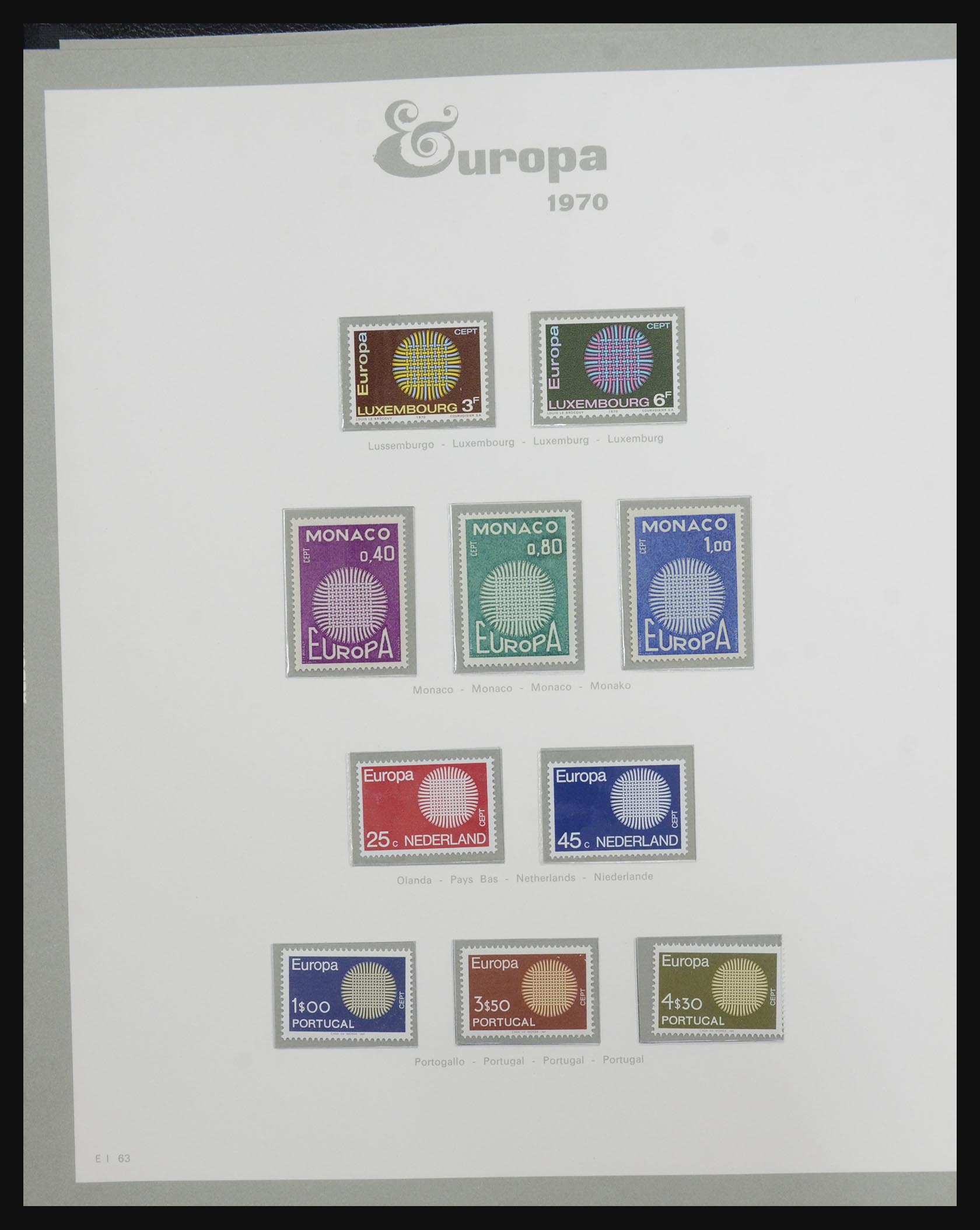 32289 0052 - 32289 Europa CEPT 1956-2001.