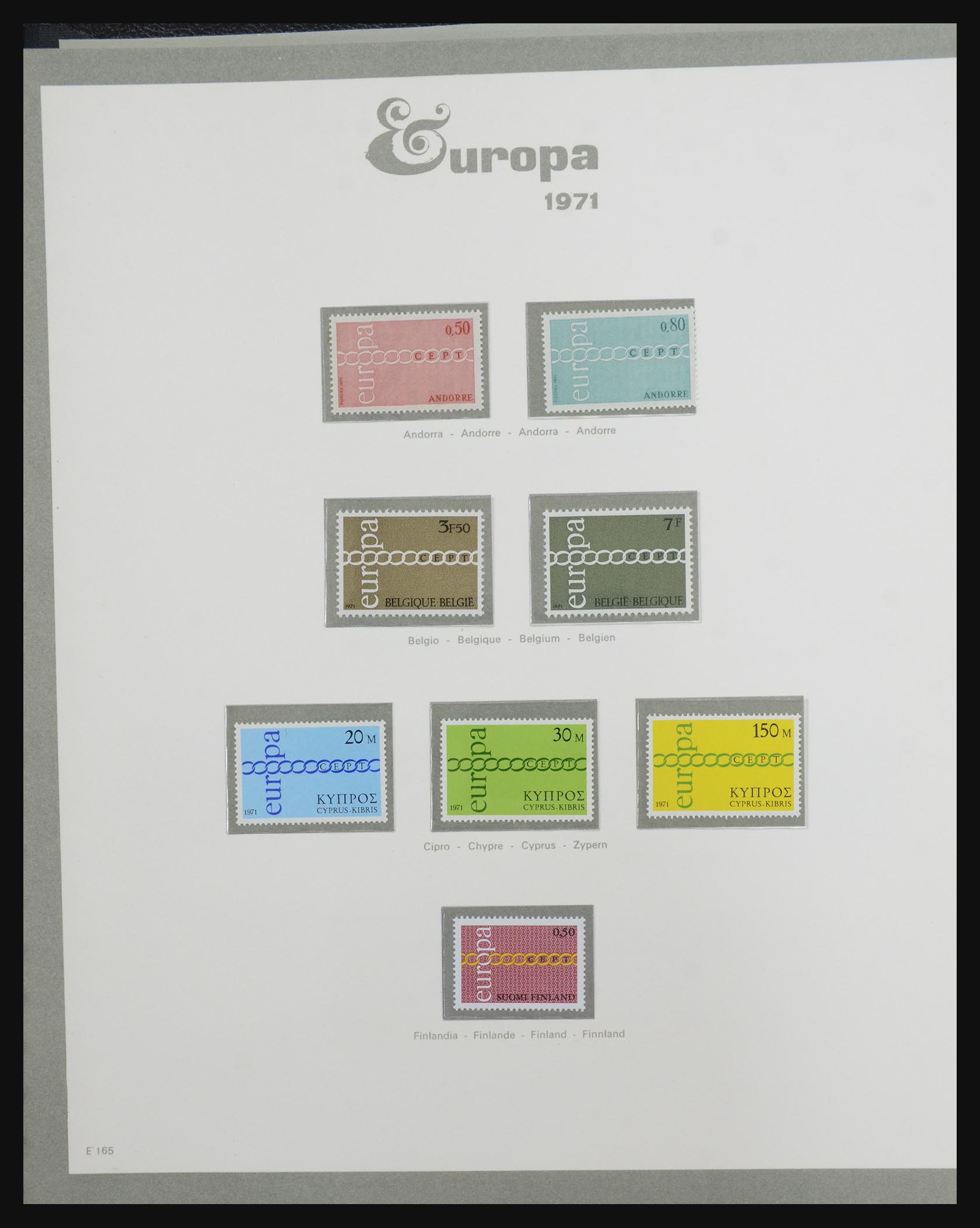 32289 0054 - 32289 Europa CEPT 1956-2001.
