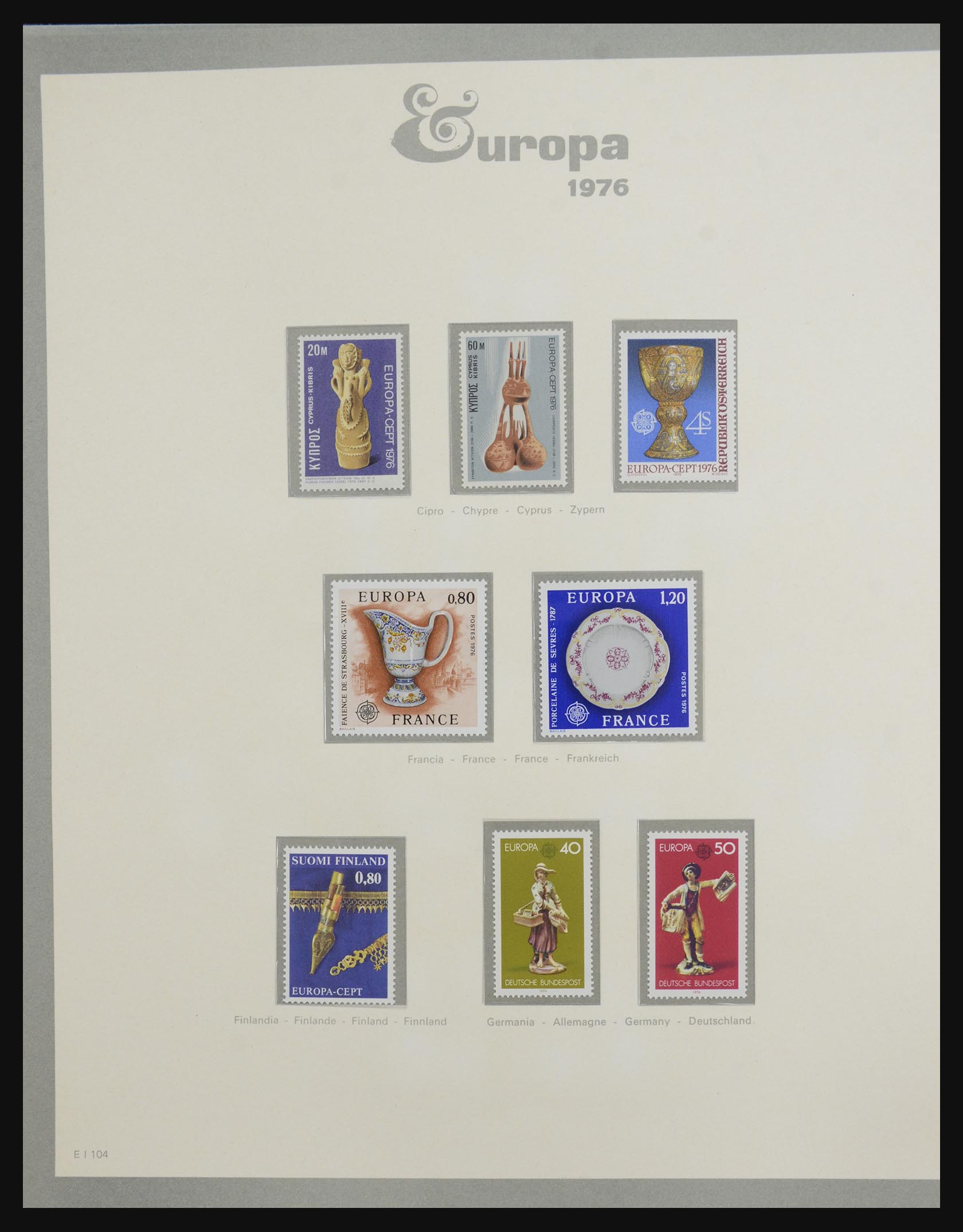 32289 0080 - 32289 Europa CEPT 1956-2001.