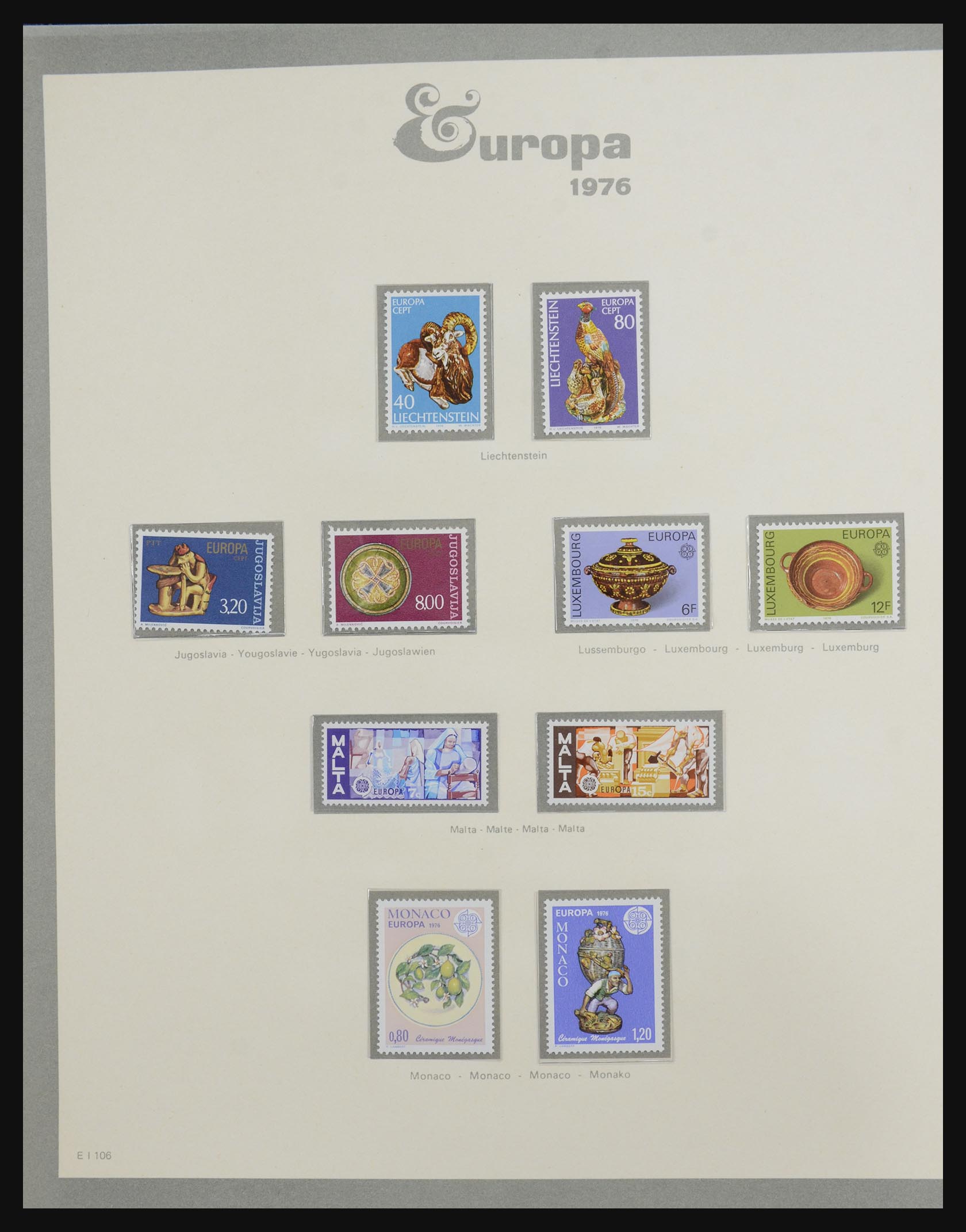 32289 0082 - 32289 Europa CEPT 1956-2001.