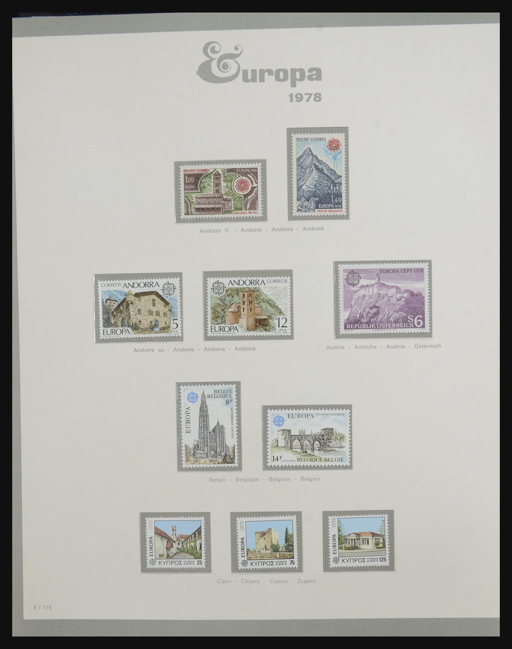 32289 0091 - 32289 Europa CEPT 1956-2001.