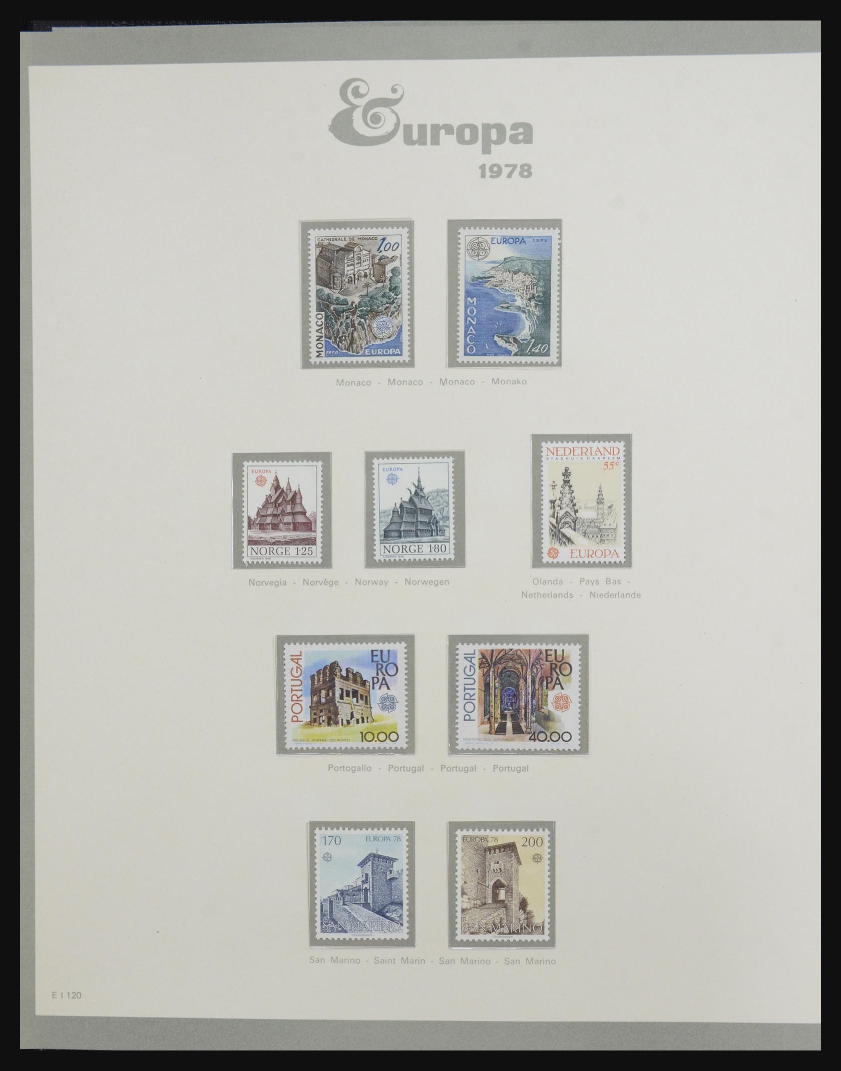 32289 0096 - 32289 Europa CEPT 1956-2001.