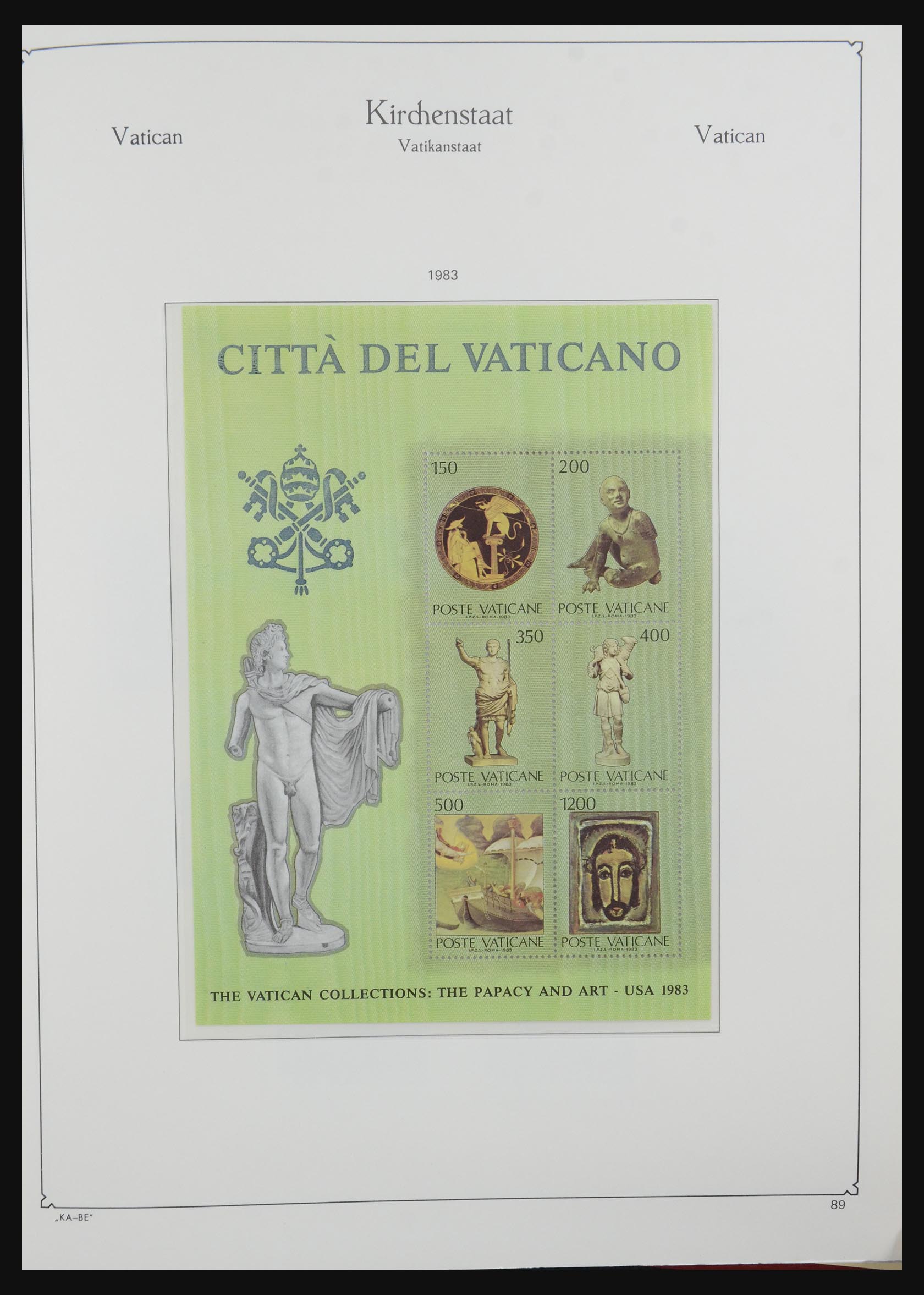 32290 093 - 32290 Vatican 1929-2012.