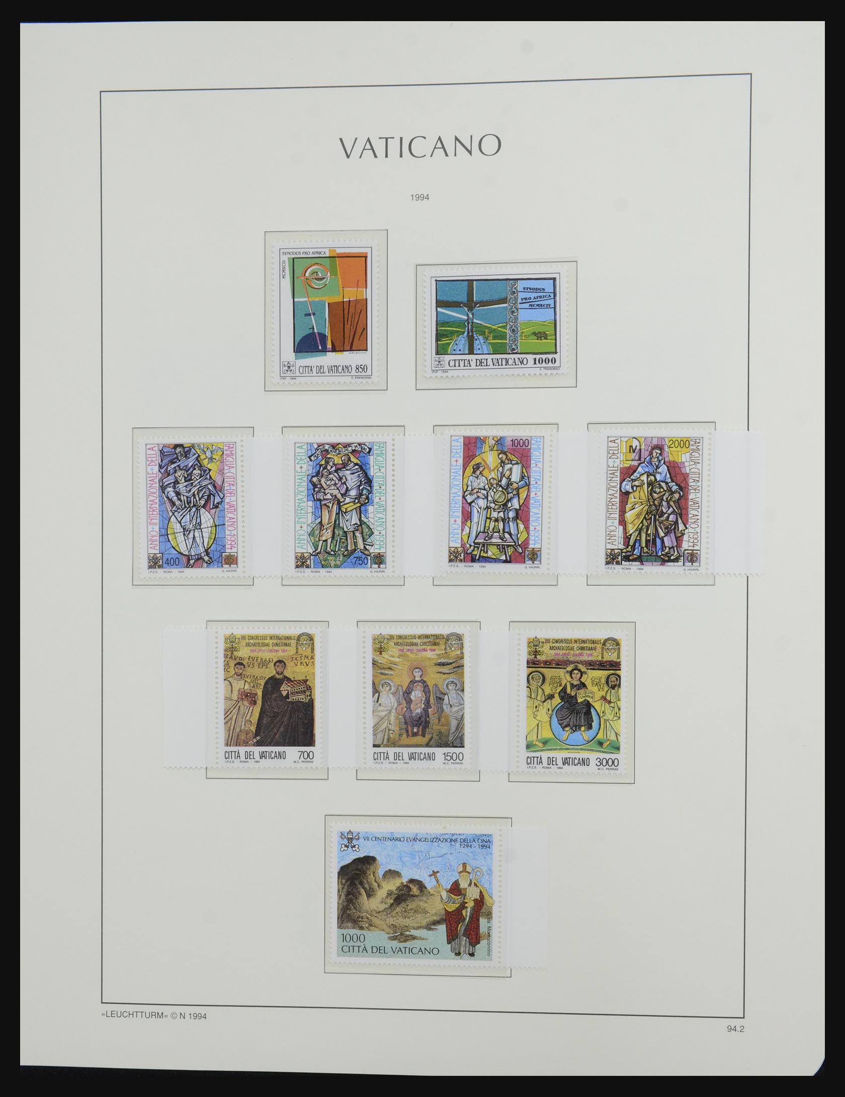 32290 123 - 32290 Vaticaan 1929-2012.