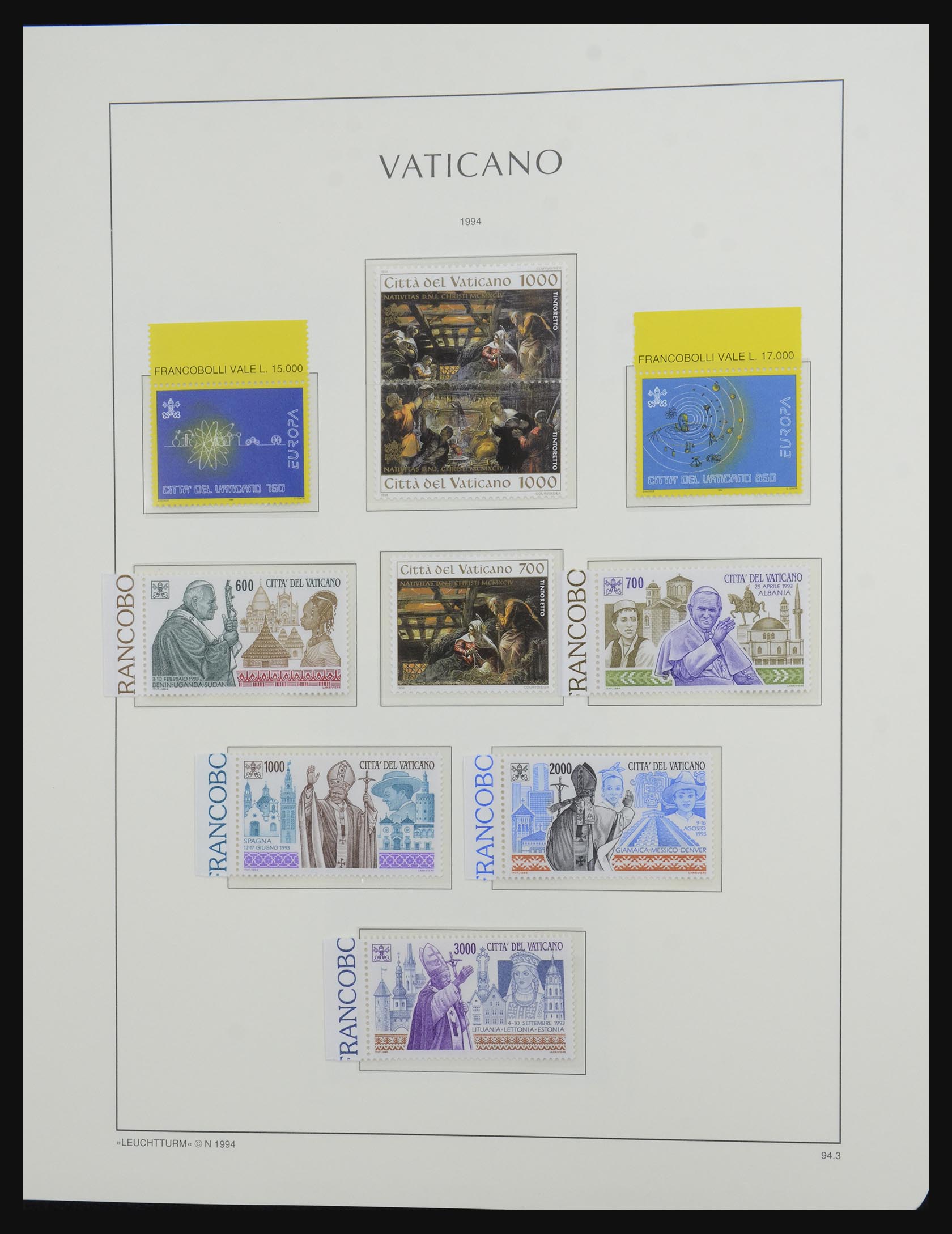 32290 124 - 32290 Vaticaan 1929-2012.