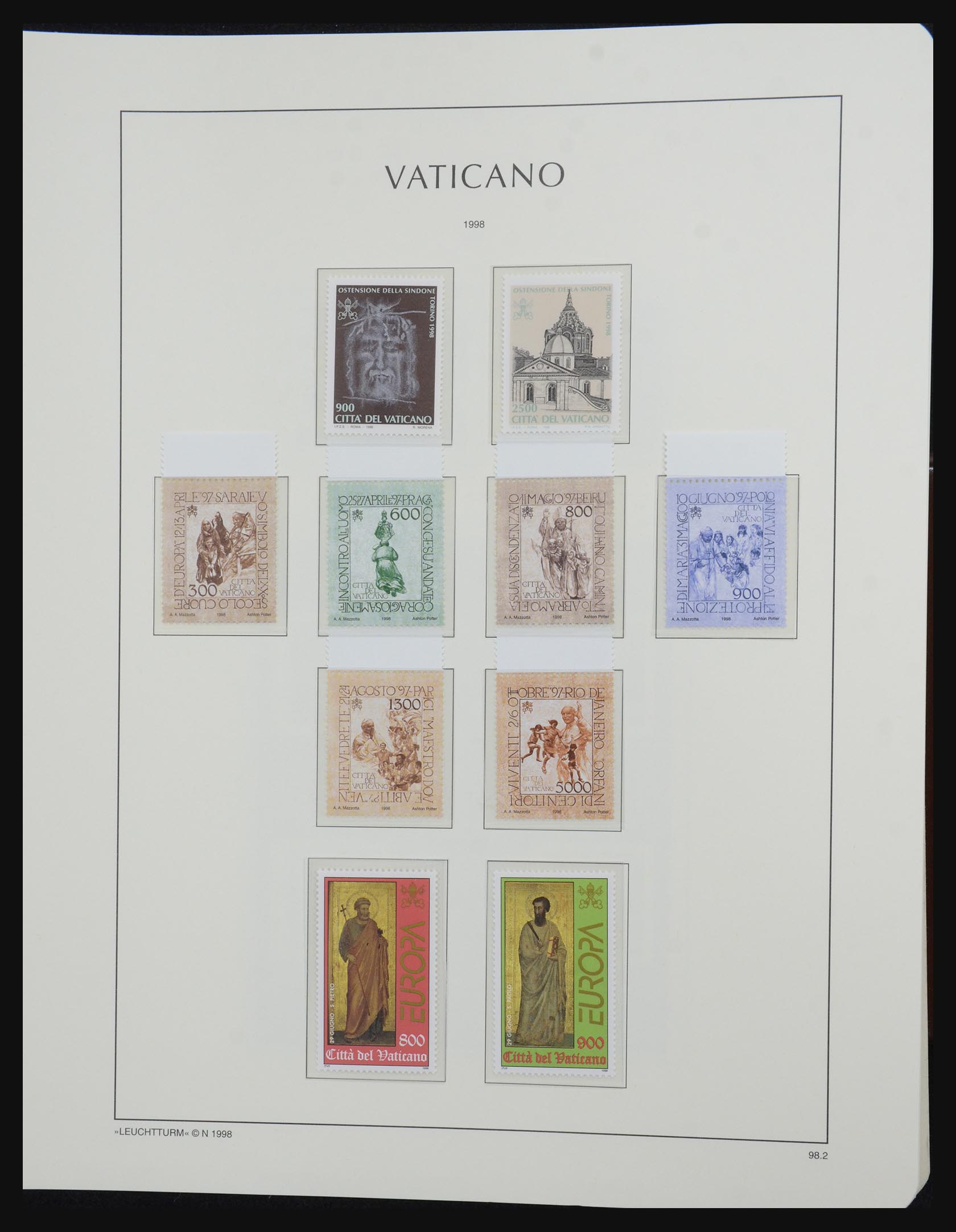 32290 139 - 32290 Vaticaan 1929-2012.