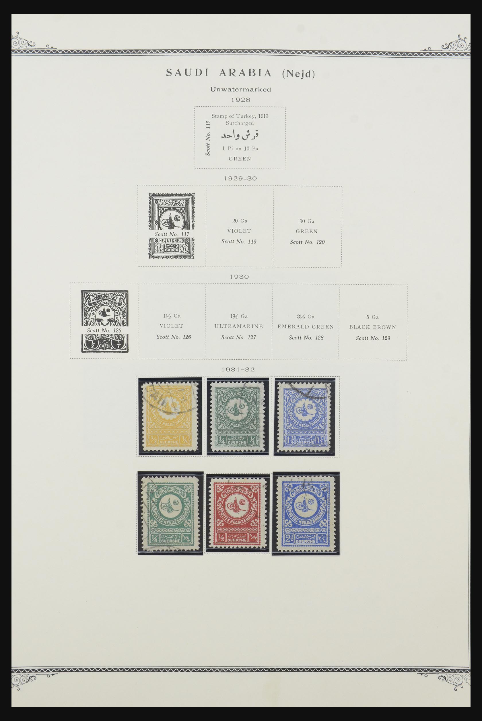32292 055 - 32292 Saoedi Arabië 1916-2006.
