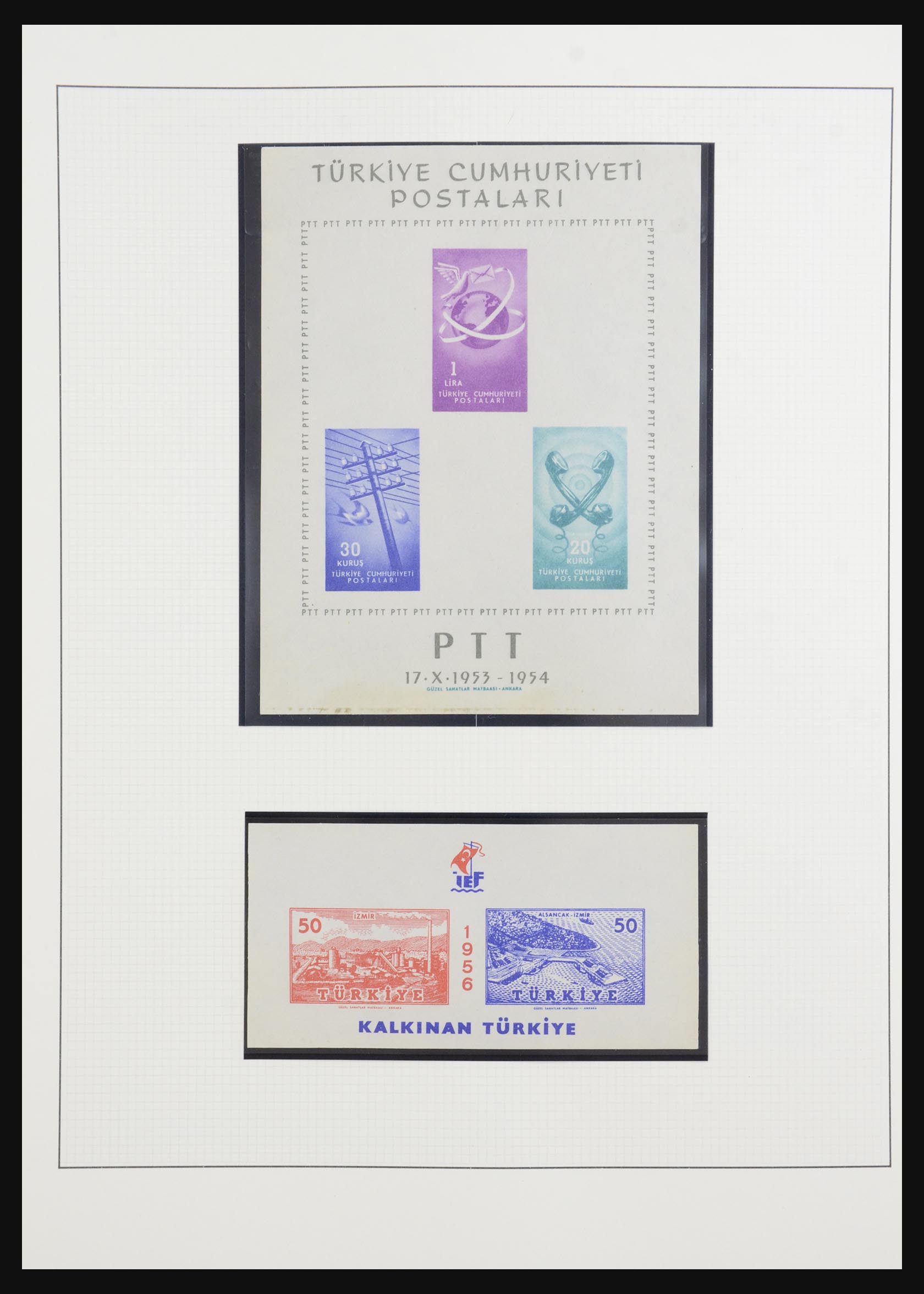 32304 005 - 32304 Turkey souvenir sheets 1938-2016.
