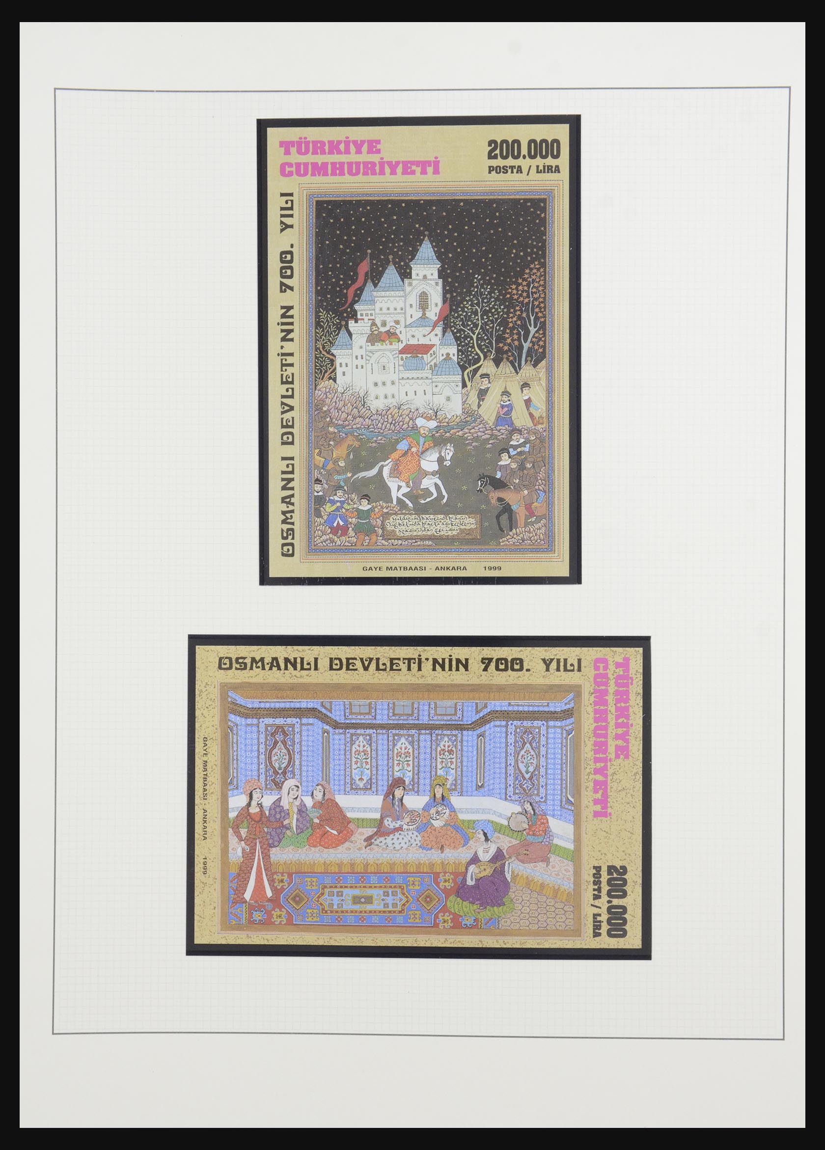 32304 018 - 32304 Turkey souvenir sheets 1938-2016.