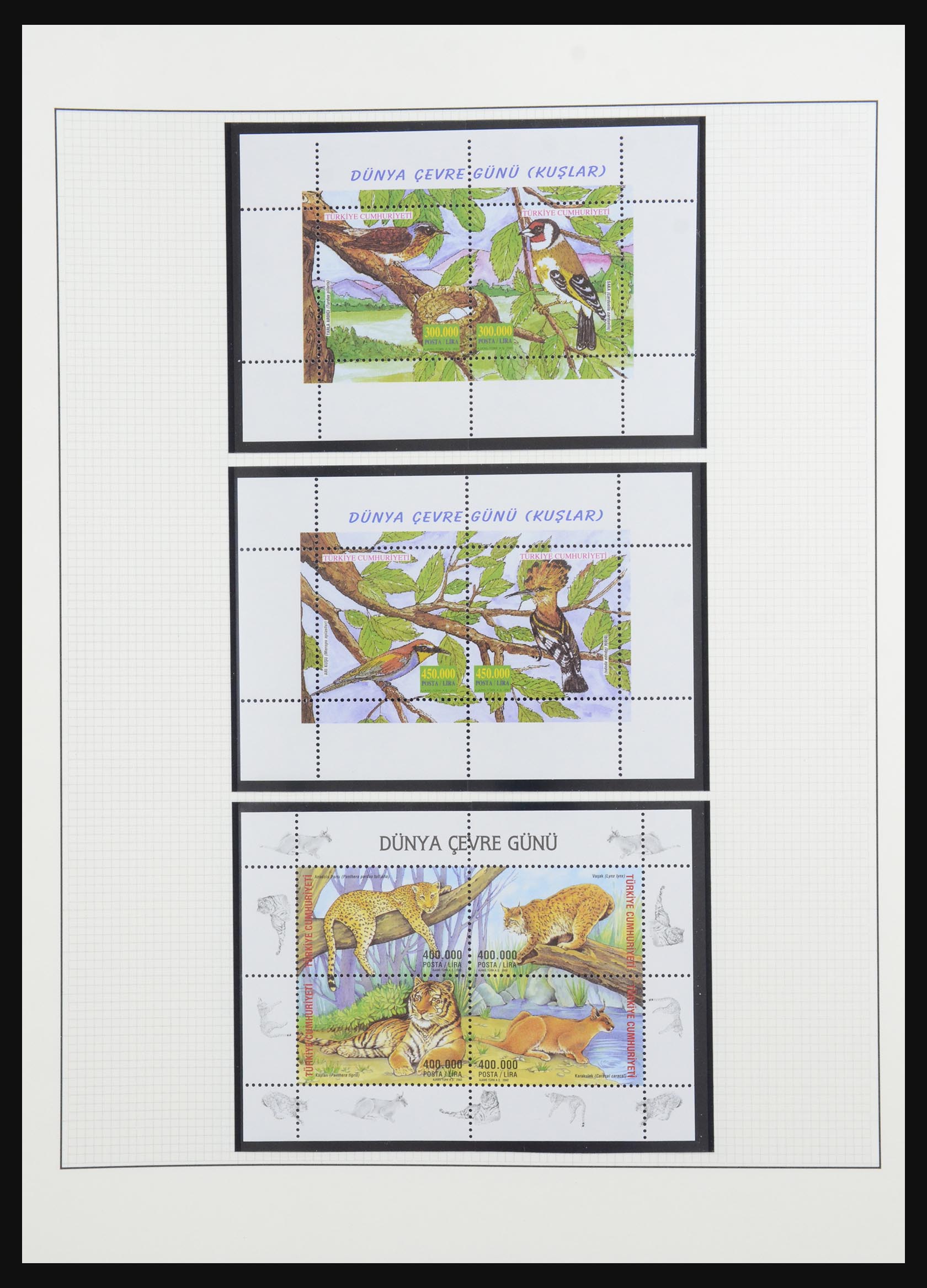 32304 021 - 32304 Turkey souvenir sheets 1938-2016.