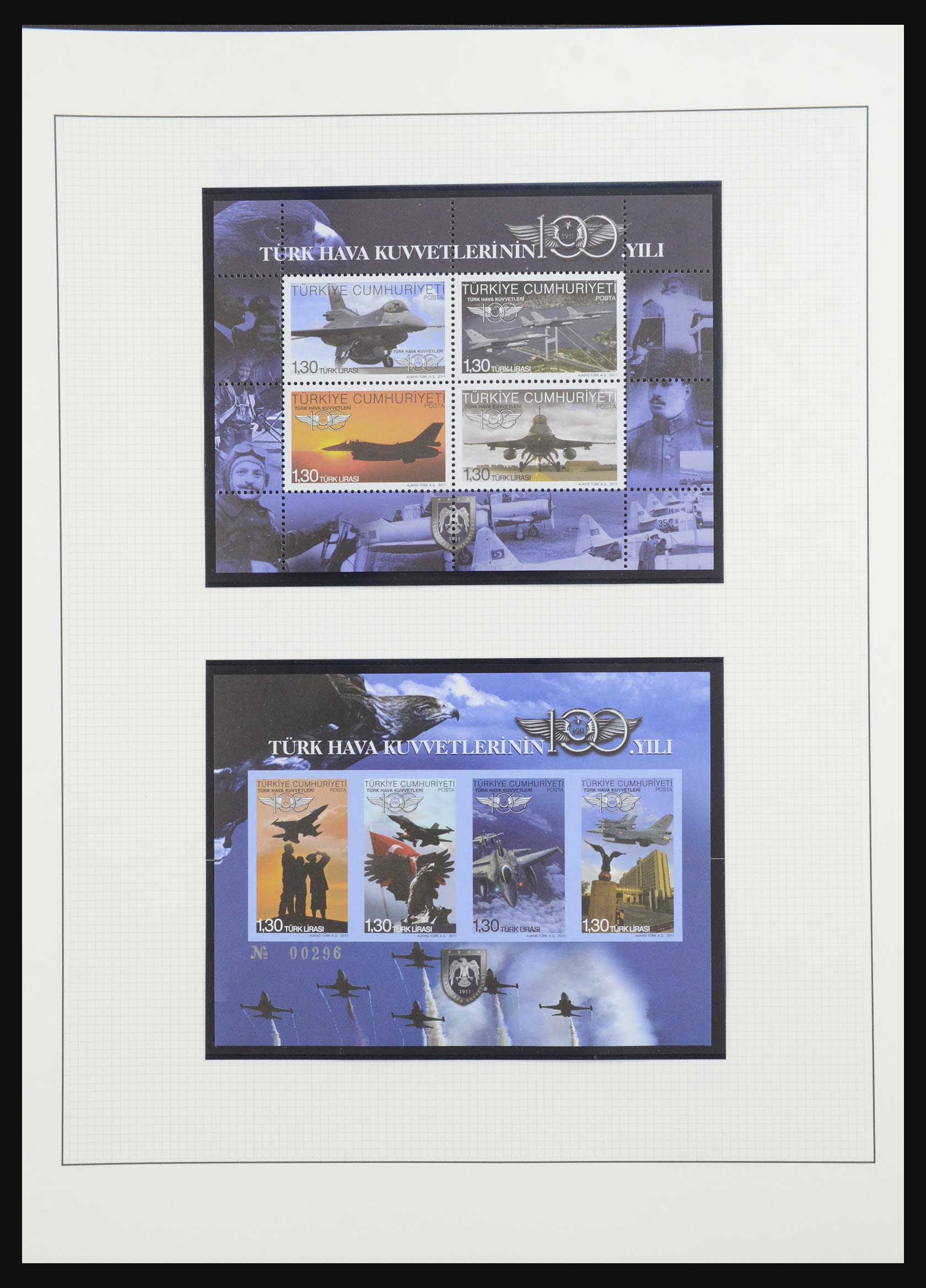 32304 032 - 32304 Turkey souvenir sheets 1938-2016.