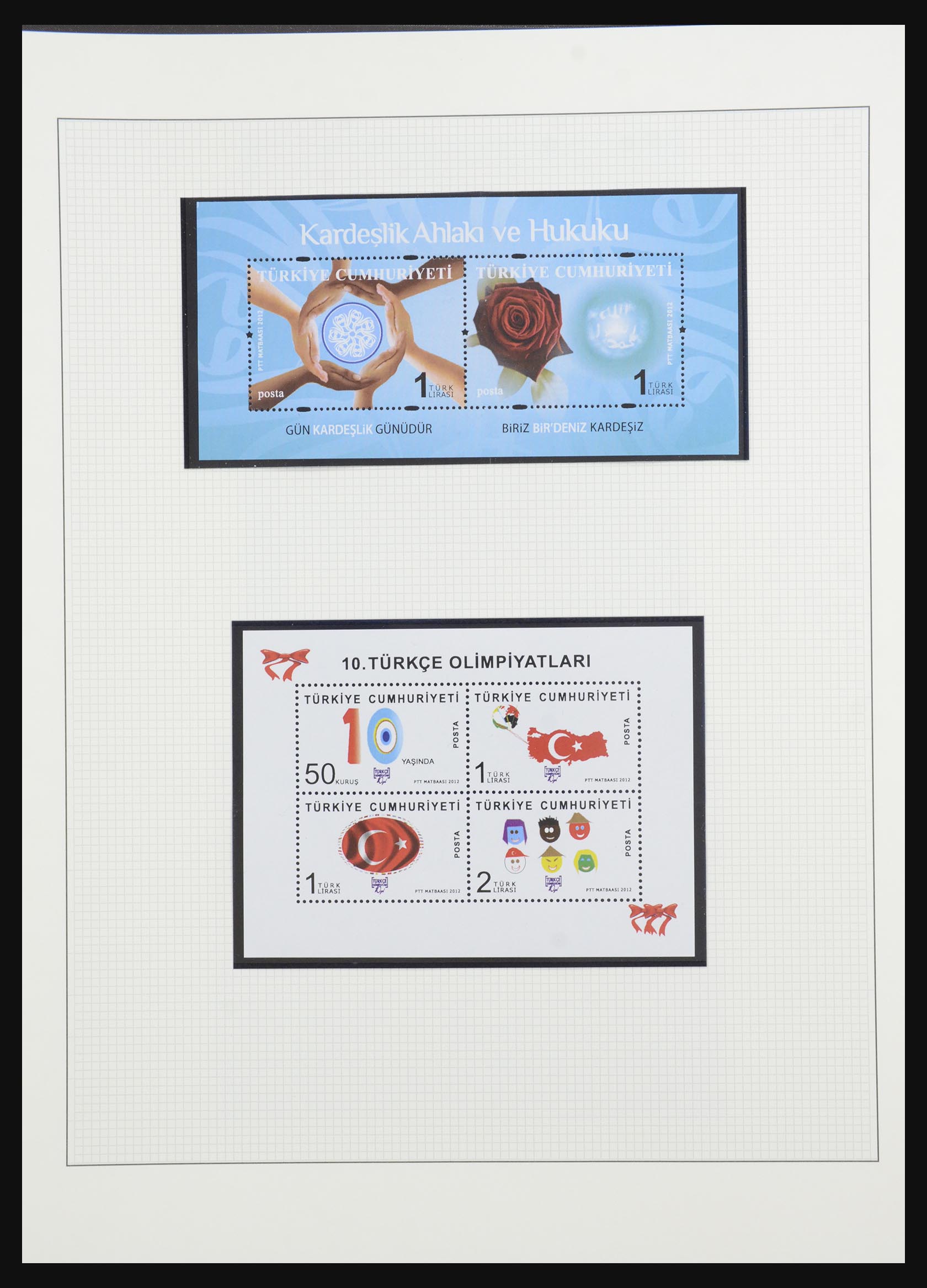 32304 035 - 32304 Turkey souvenir sheets 1938-2016.