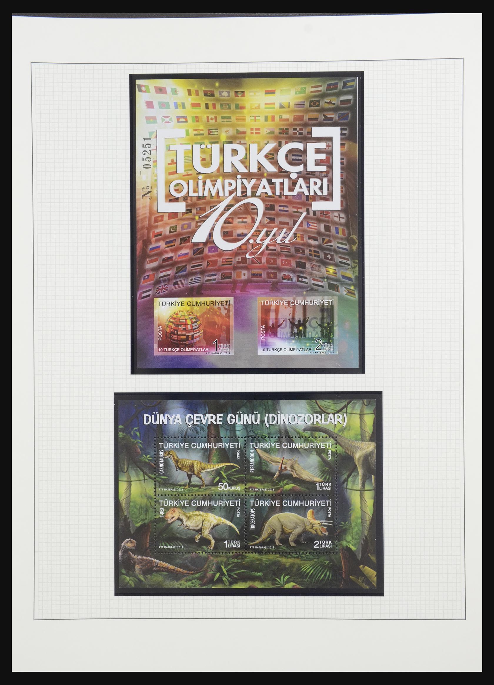 32304 036 - 32304 Turkey souvenir sheets 1938-2016.