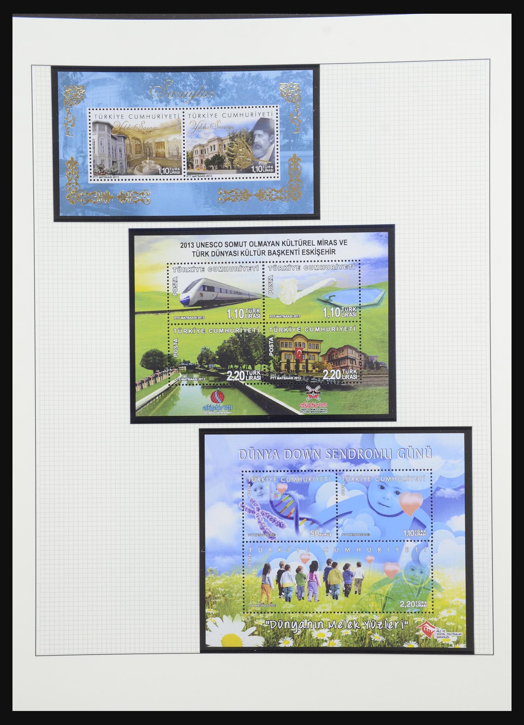 32304 040 - 32304 Turkey souvenir sheets 1938-2016.