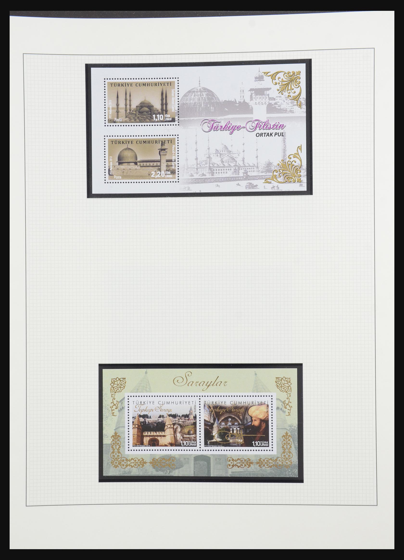32304 046 - 32304 Turkey souvenir sheets 1938-2016.