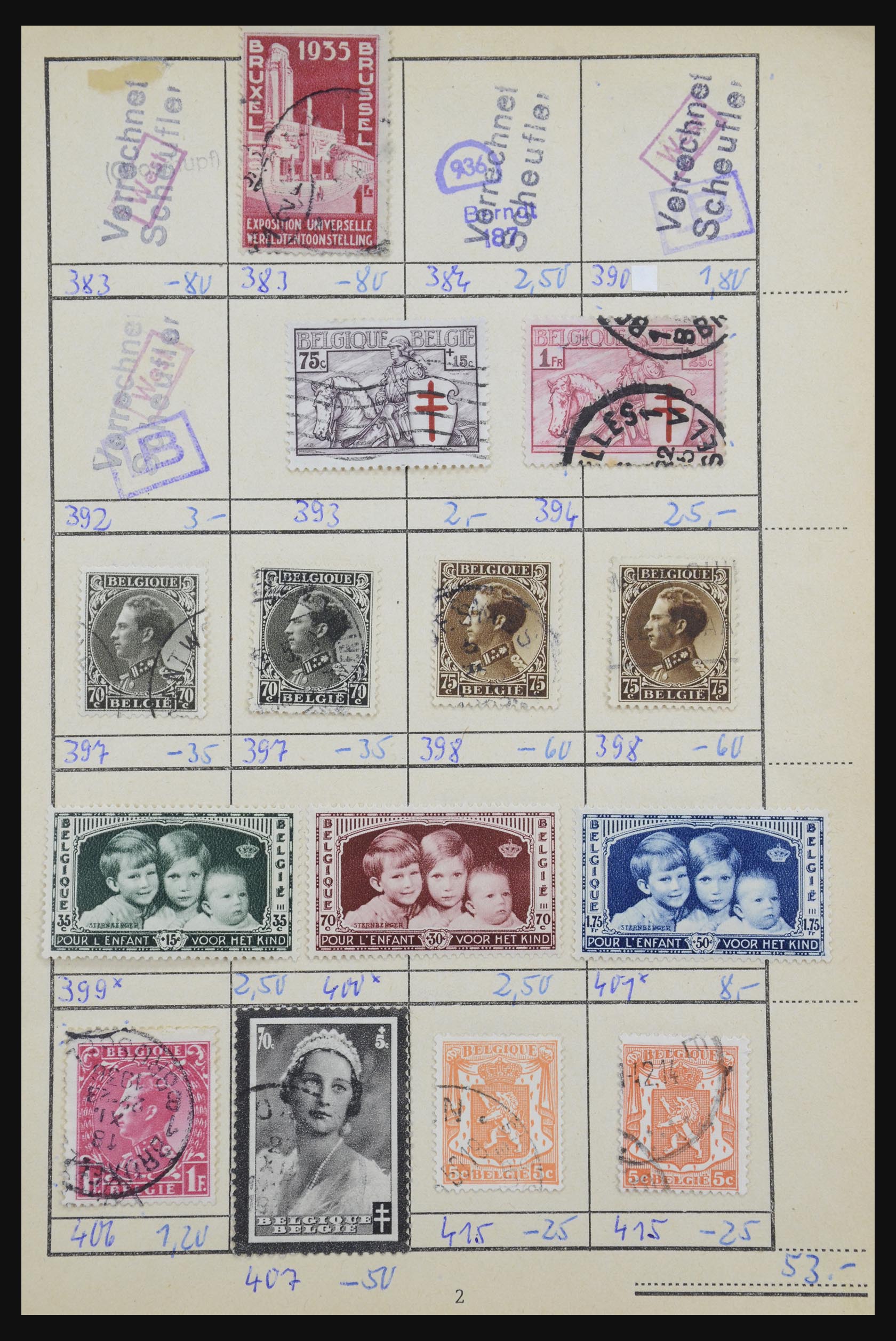 32306 056 - 32306 Belgium 1849-2000.