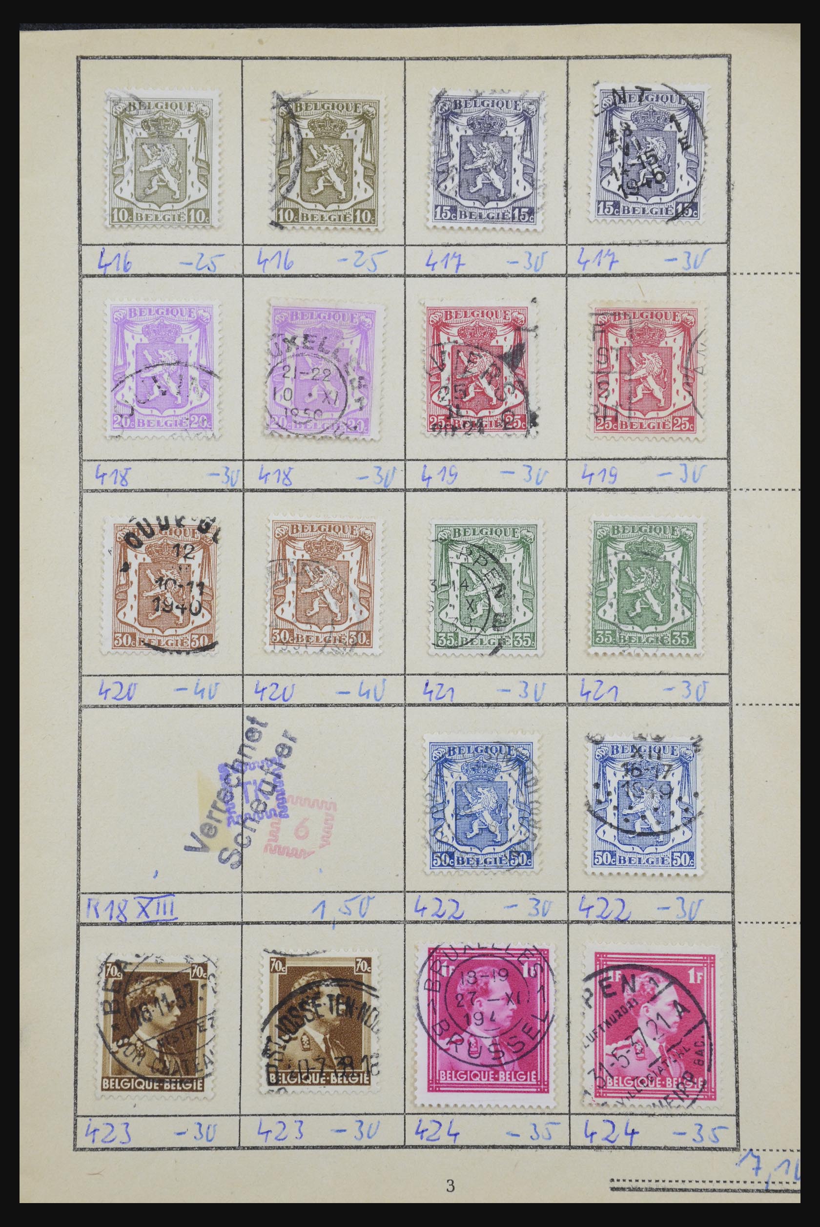 32306 057 - 32306 België 1849-2000.