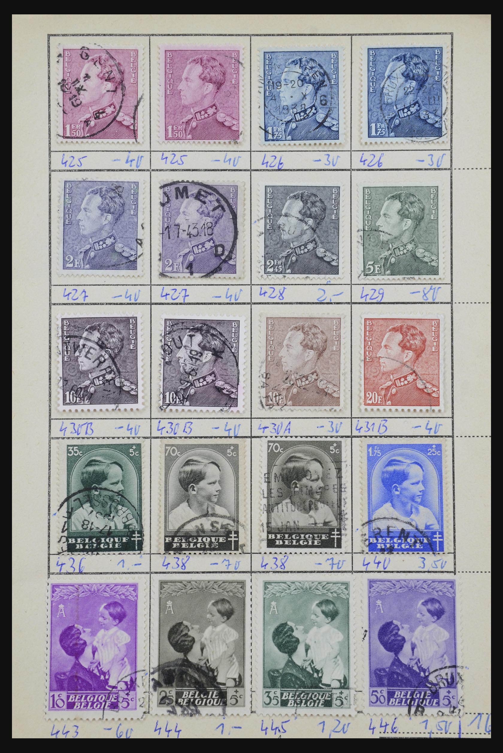 32306 058 - 32306 België 1849-2000.