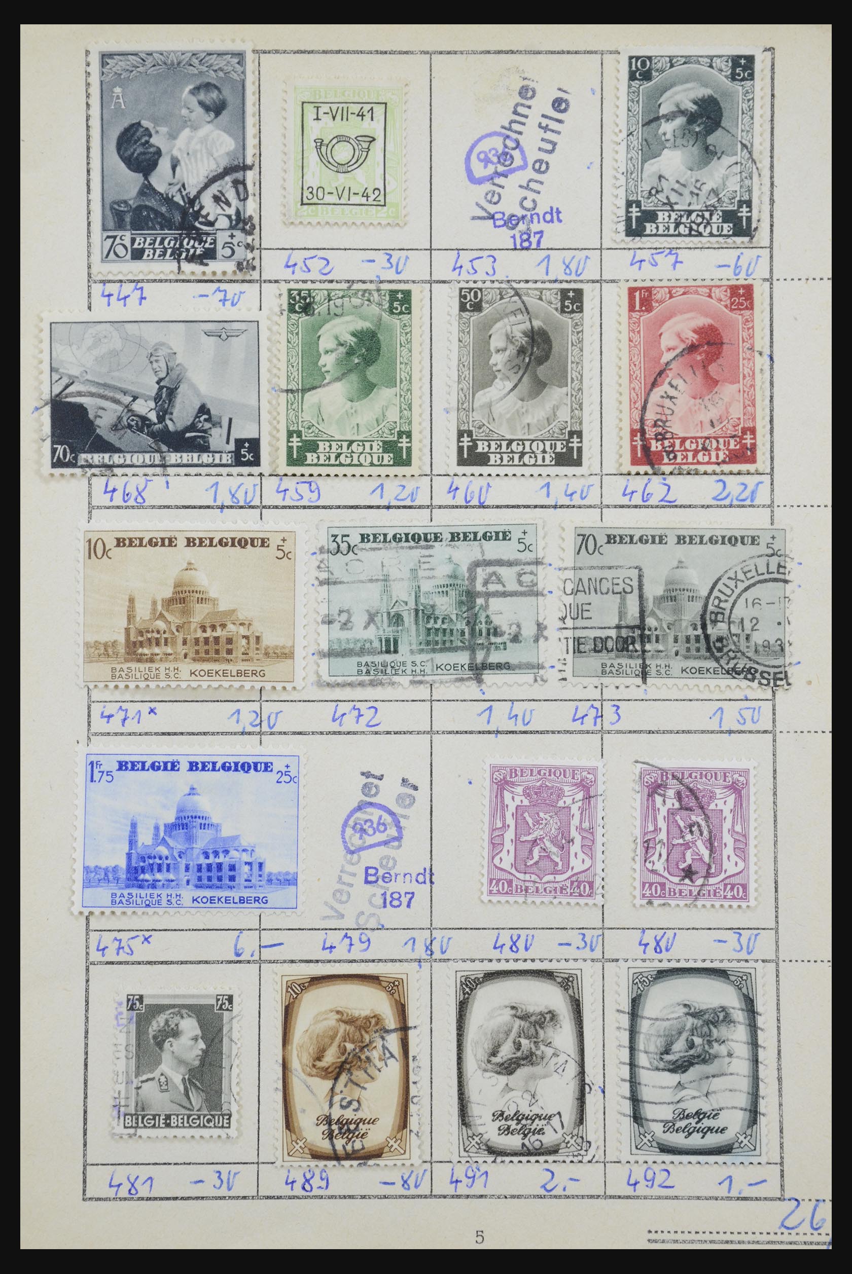 32306 059 - 32306 Belgium 1849-2000.