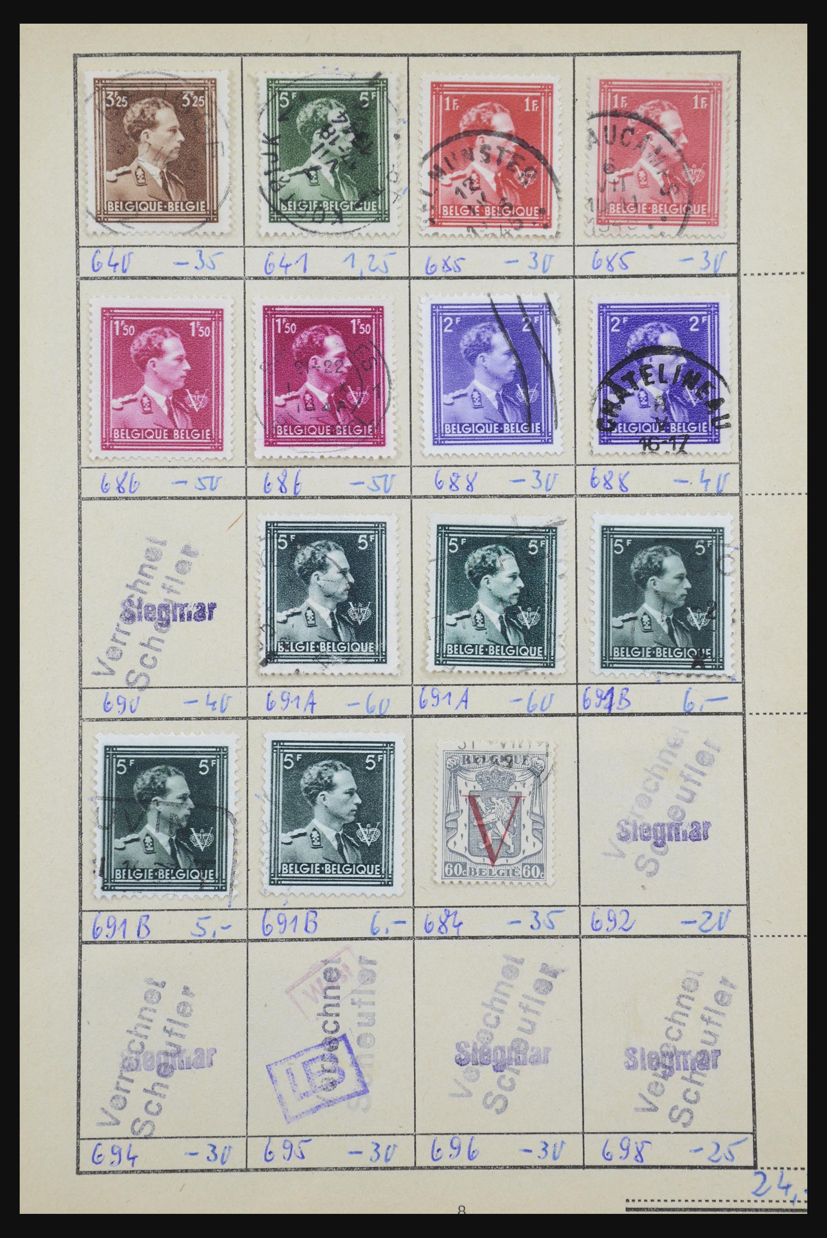 32306 062 - 32306 Belgium 1849-2000.