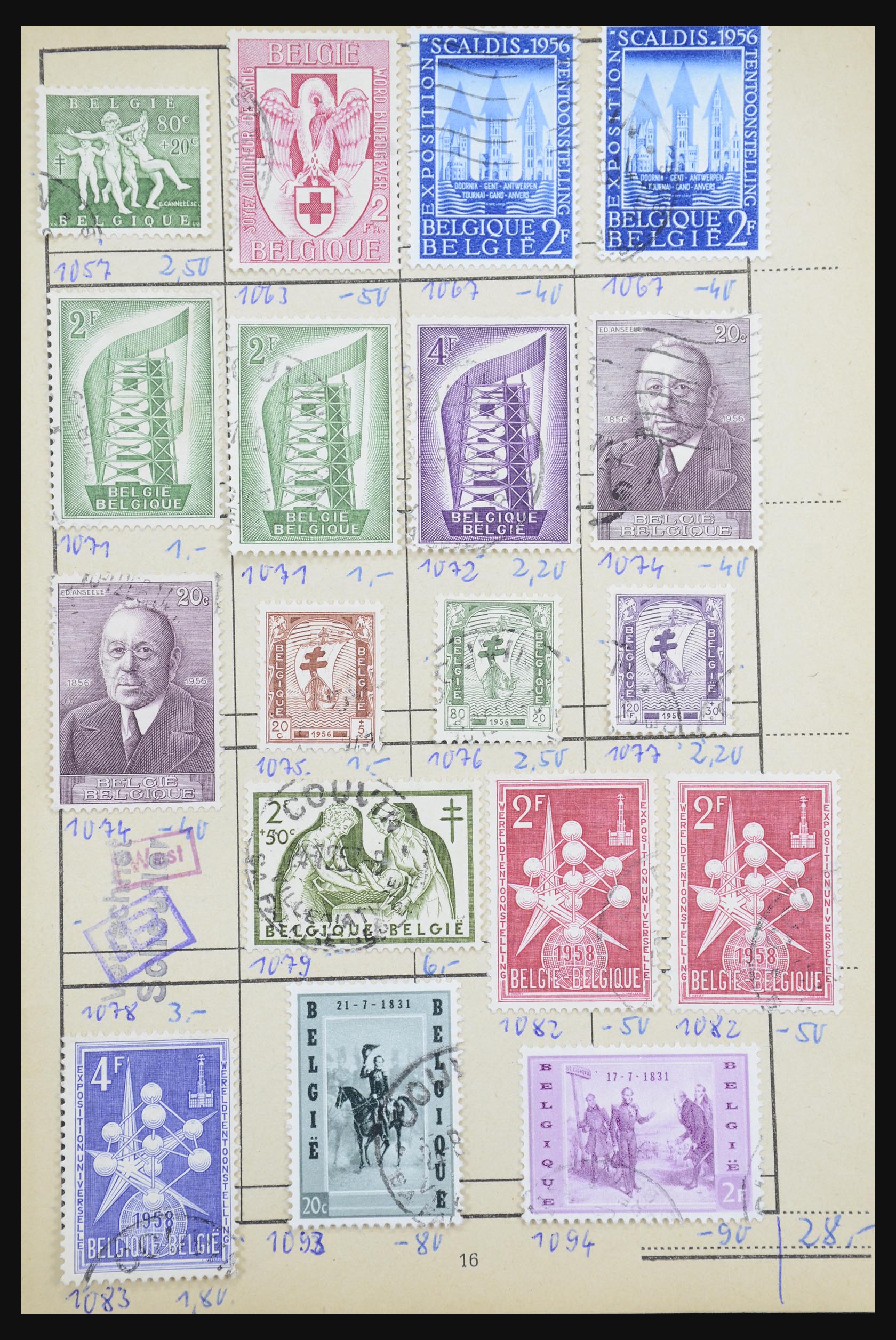 32306 070 - 32306 België 1849-2000.