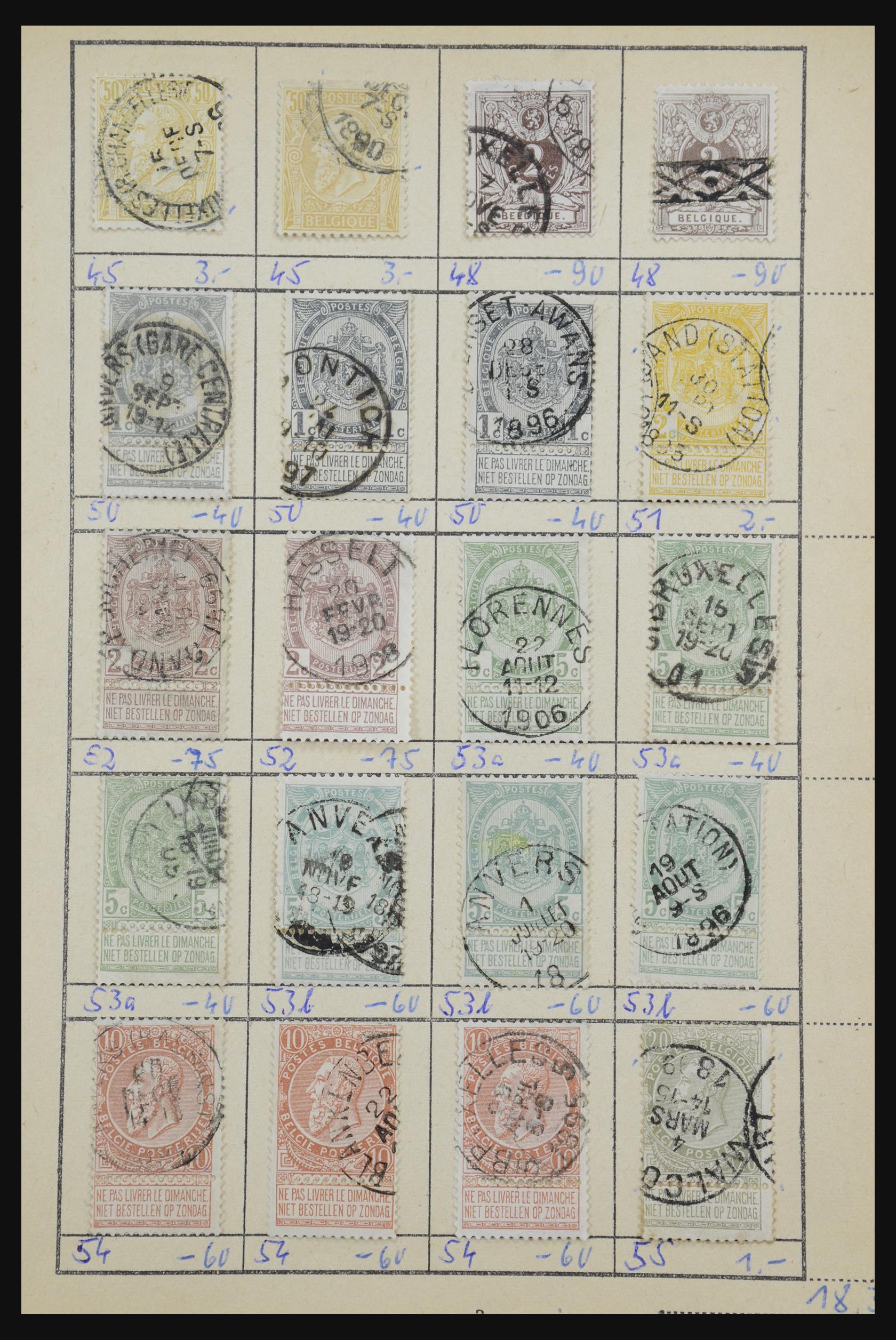 32306 072 - 32306 Belgium 1849-2000.