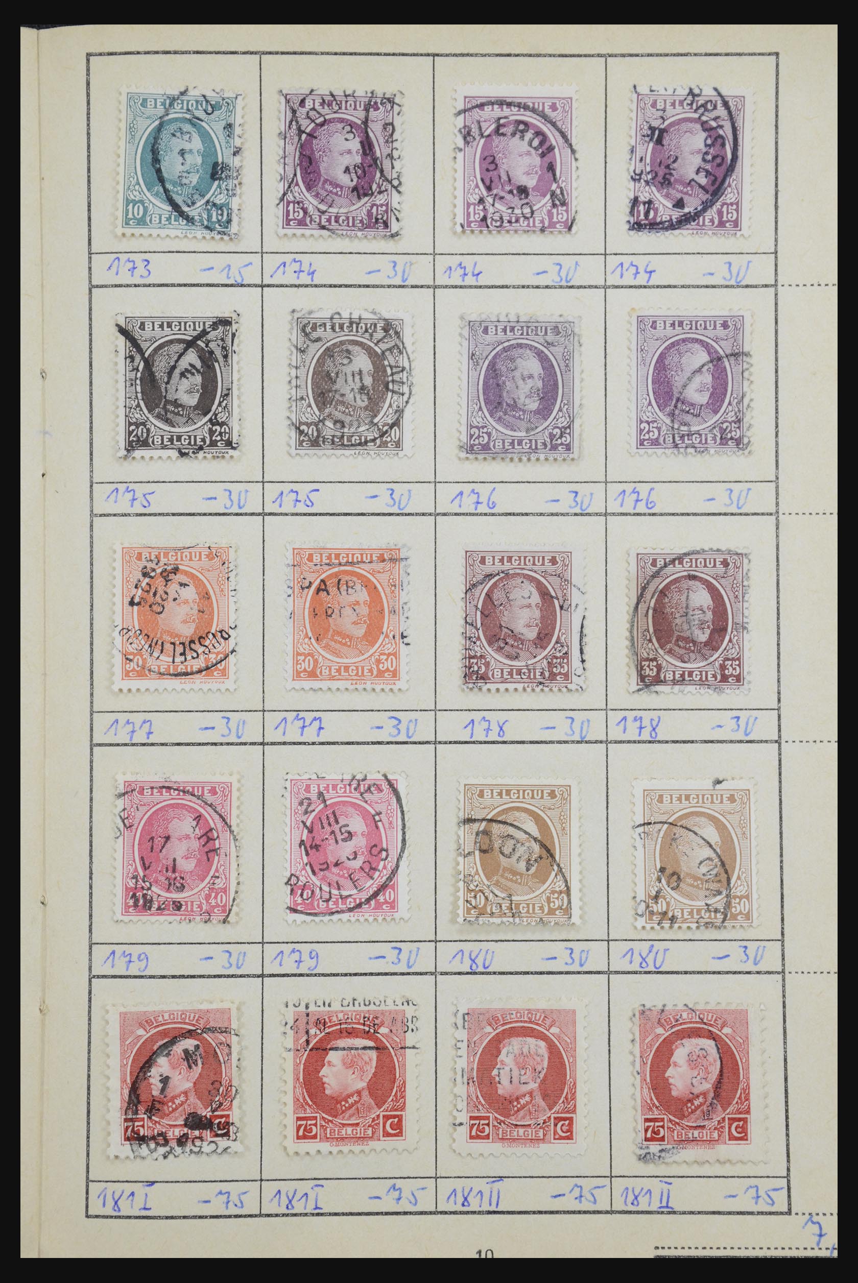 32306 079 - 32306 Belgium 1849-2000.