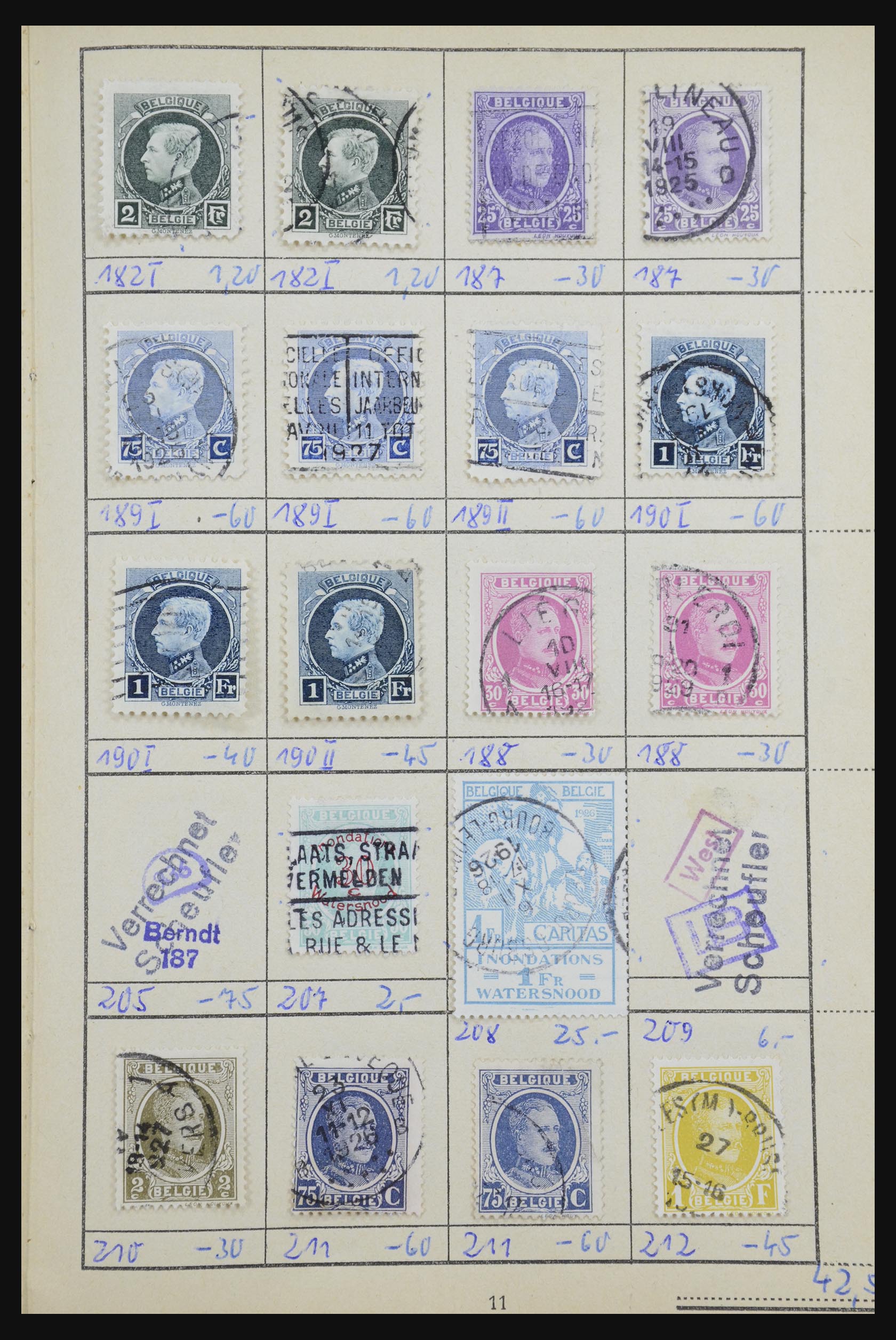 32306 080 - 32306 Belgium 1849-2000.