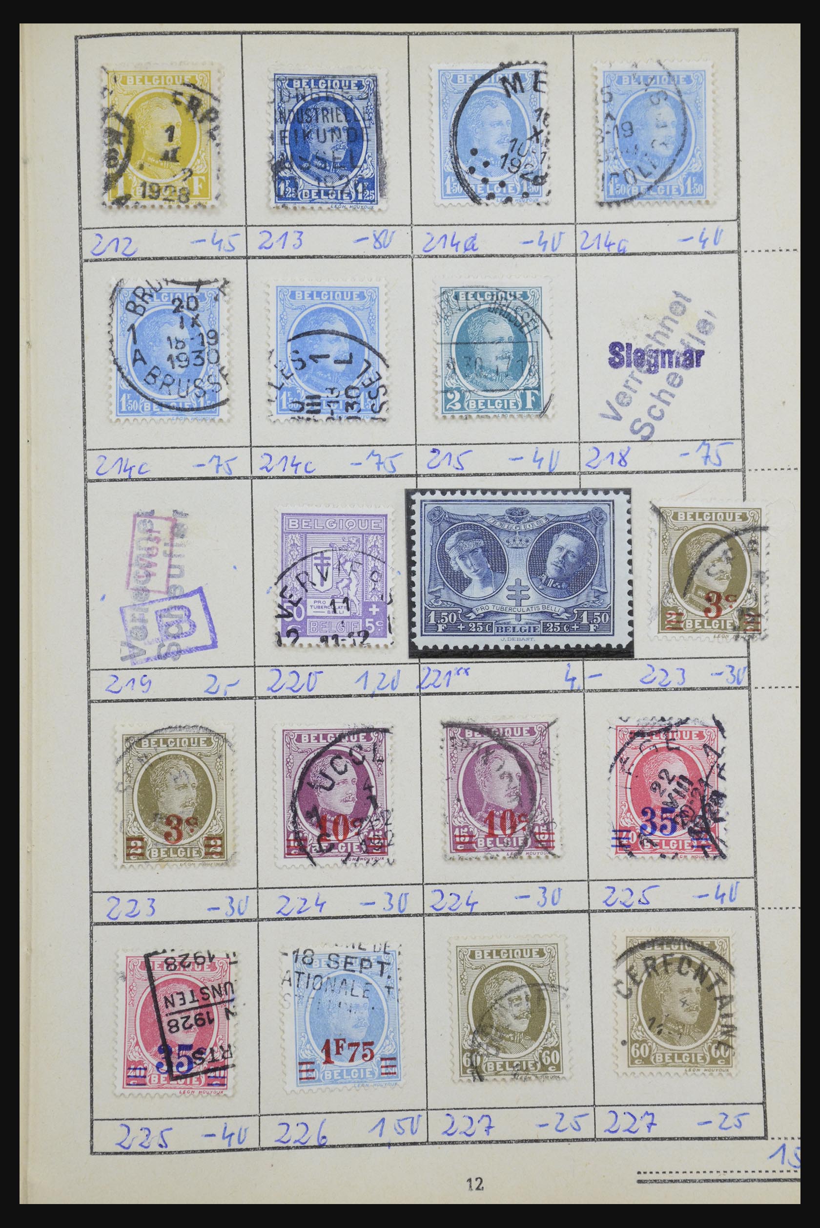 32306 081 - 32306 België 1849-2000.