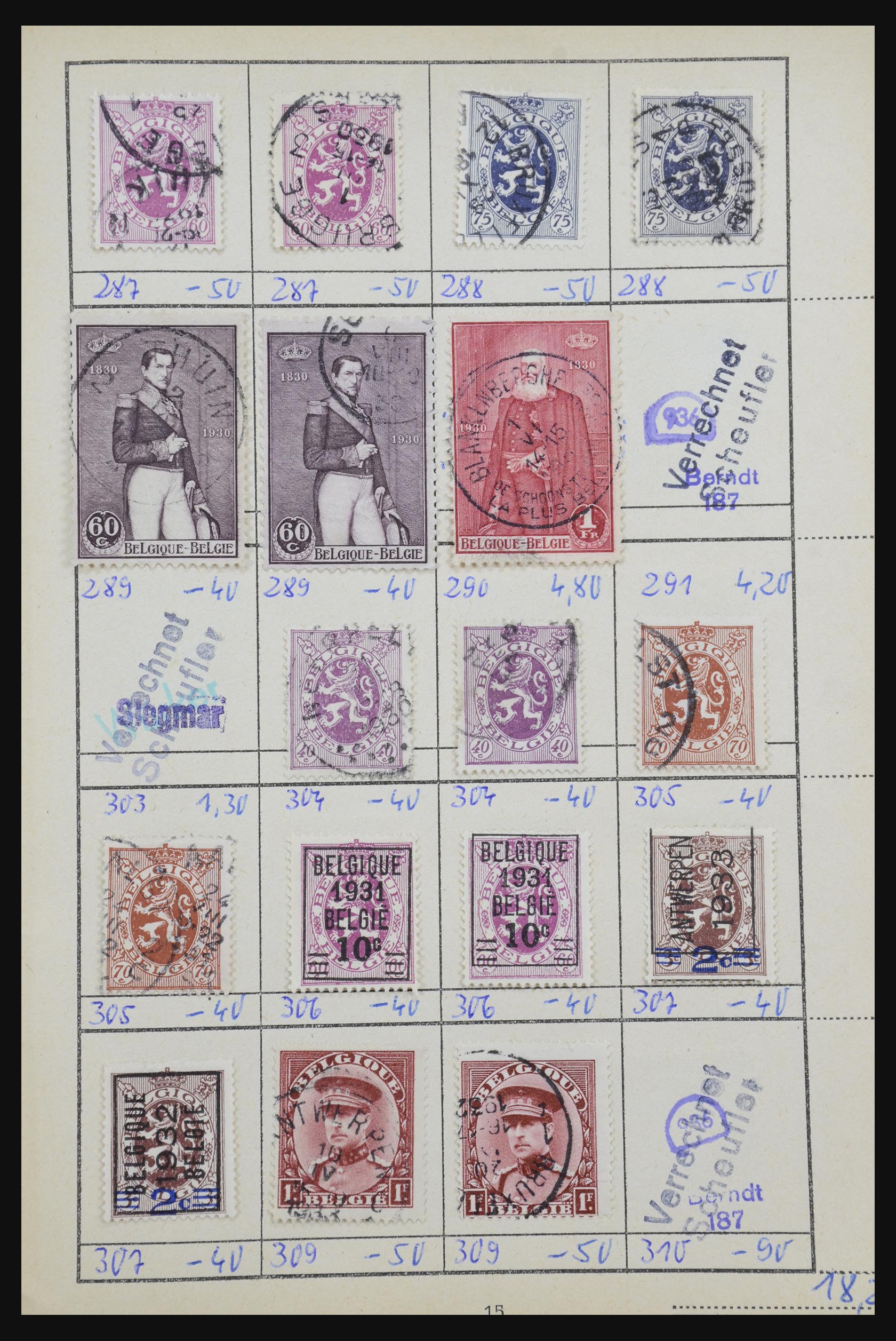 32306 084 - 32306 Belgium 1849-2000.