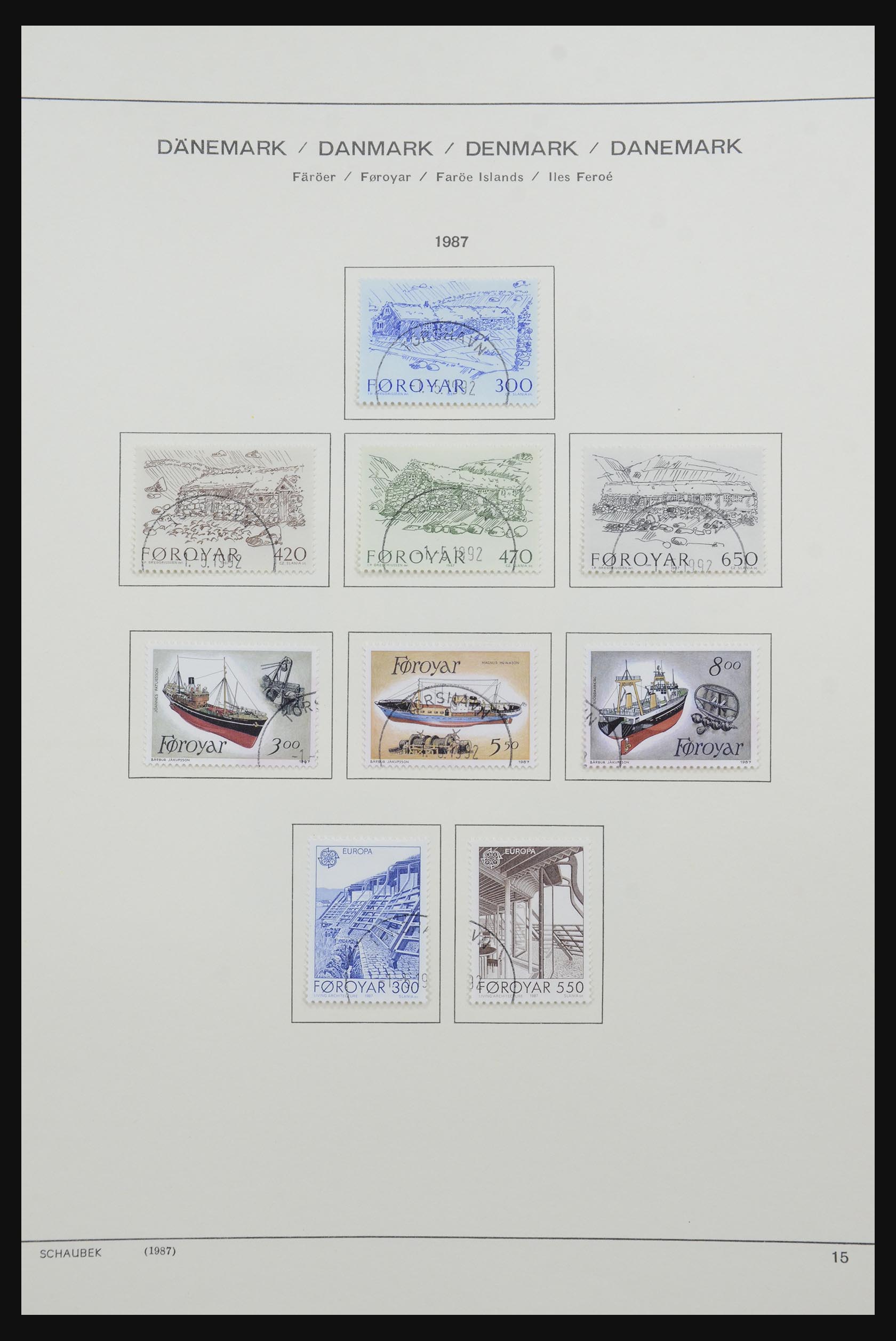 32310 017 - 32310 Faroe Islands 1919-2005.