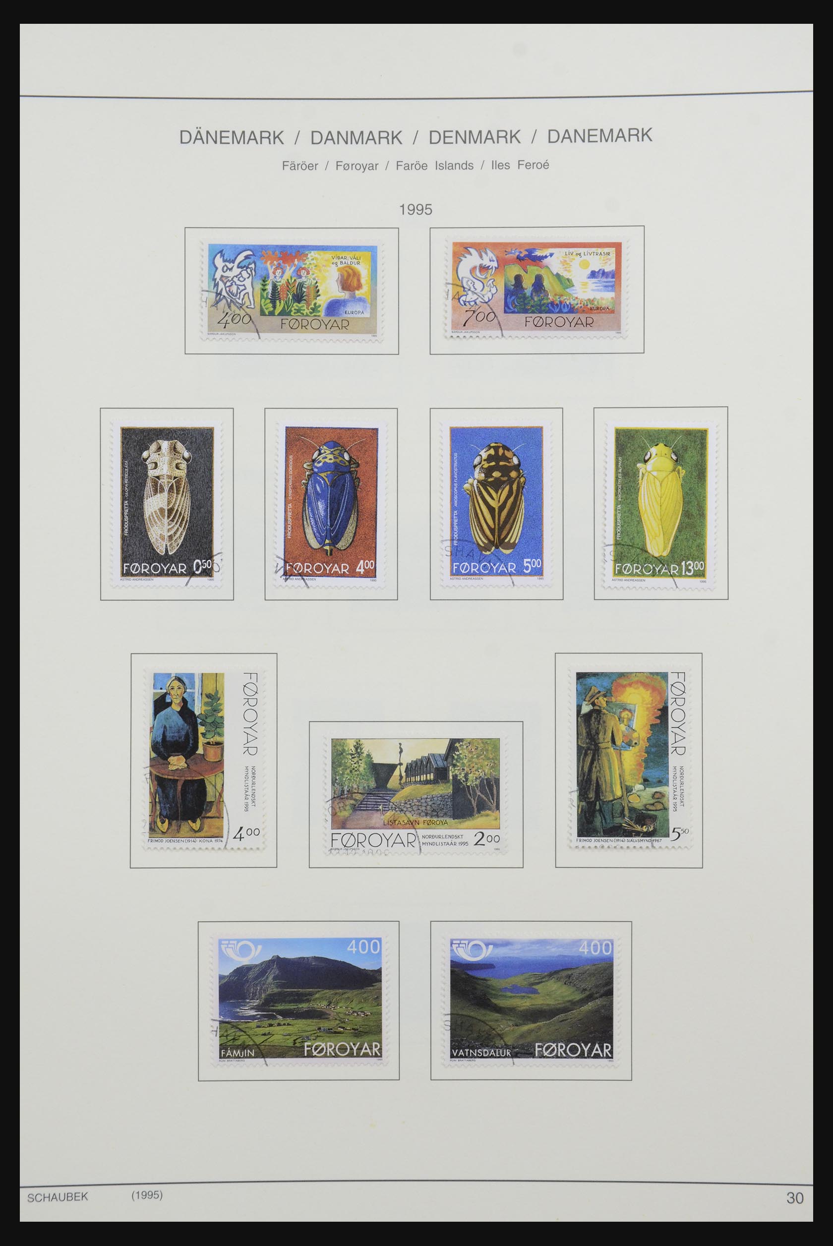 32310 037 - 32310 Faroe Islands 1919-2005.